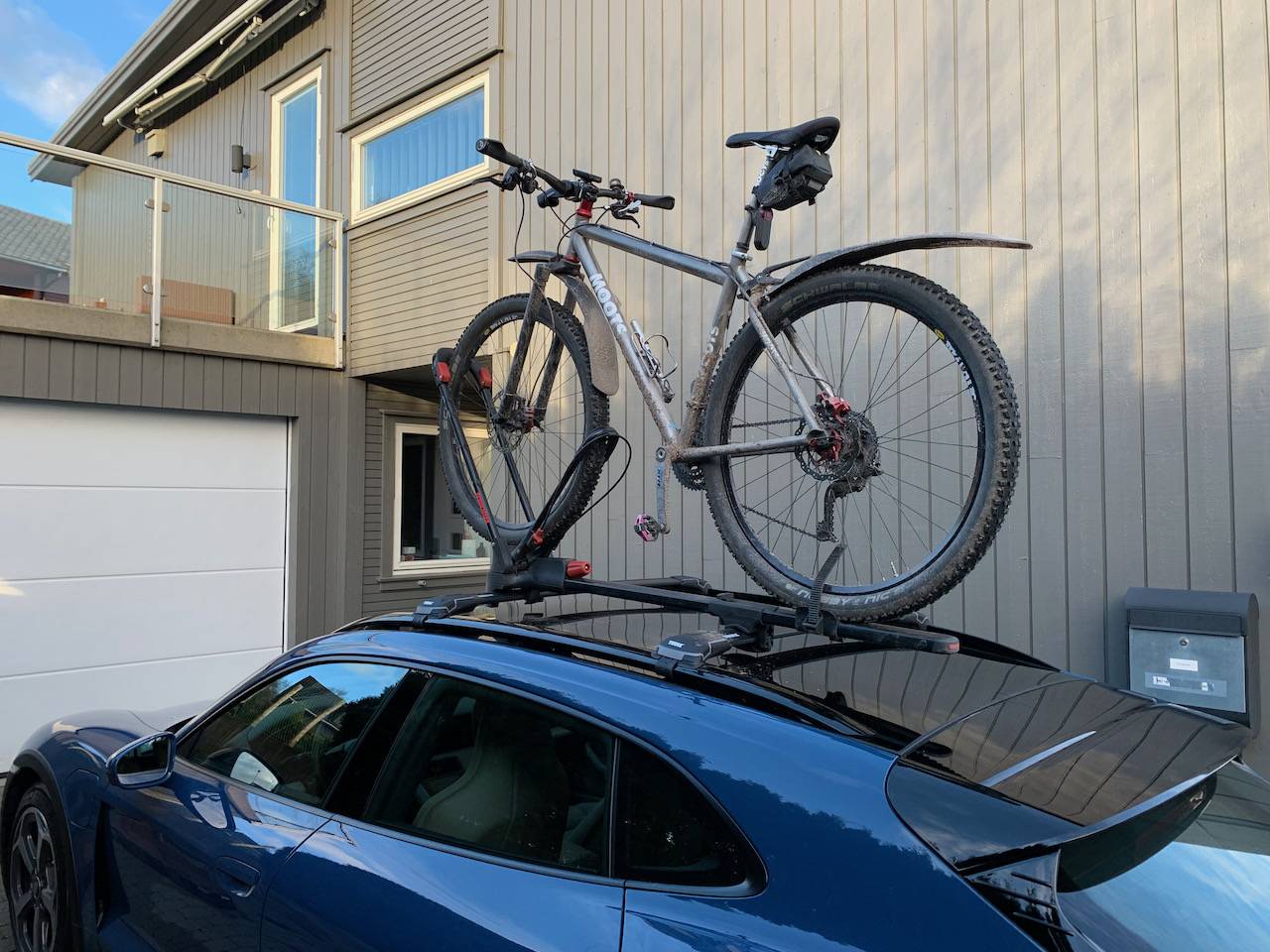Porsche Taycan CT4 Bike Rack IMG_1486