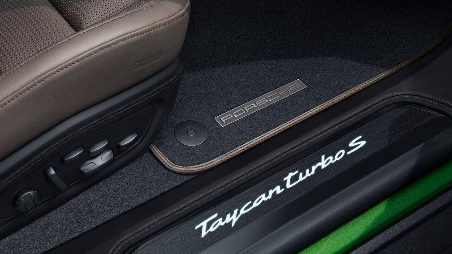 Porsche Taycan Racetex Headliner - happy with it? 1636866835992