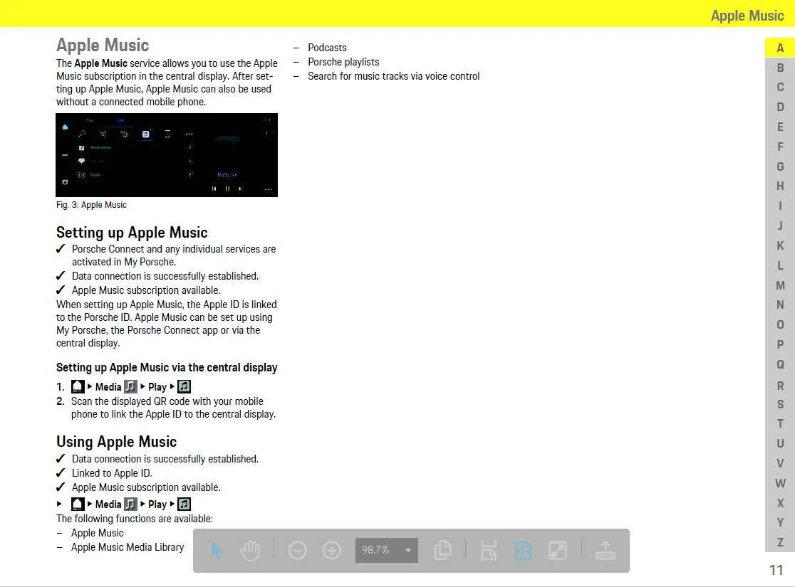 Porsche Taycan Apple Music Login Issues 1637075988030