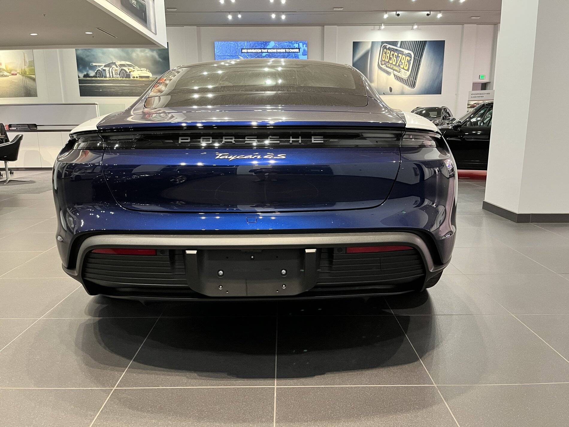 Porsche Taycan Gentian Blue Taycan 4S on it's way. Adventures in Ordering IMG_5562