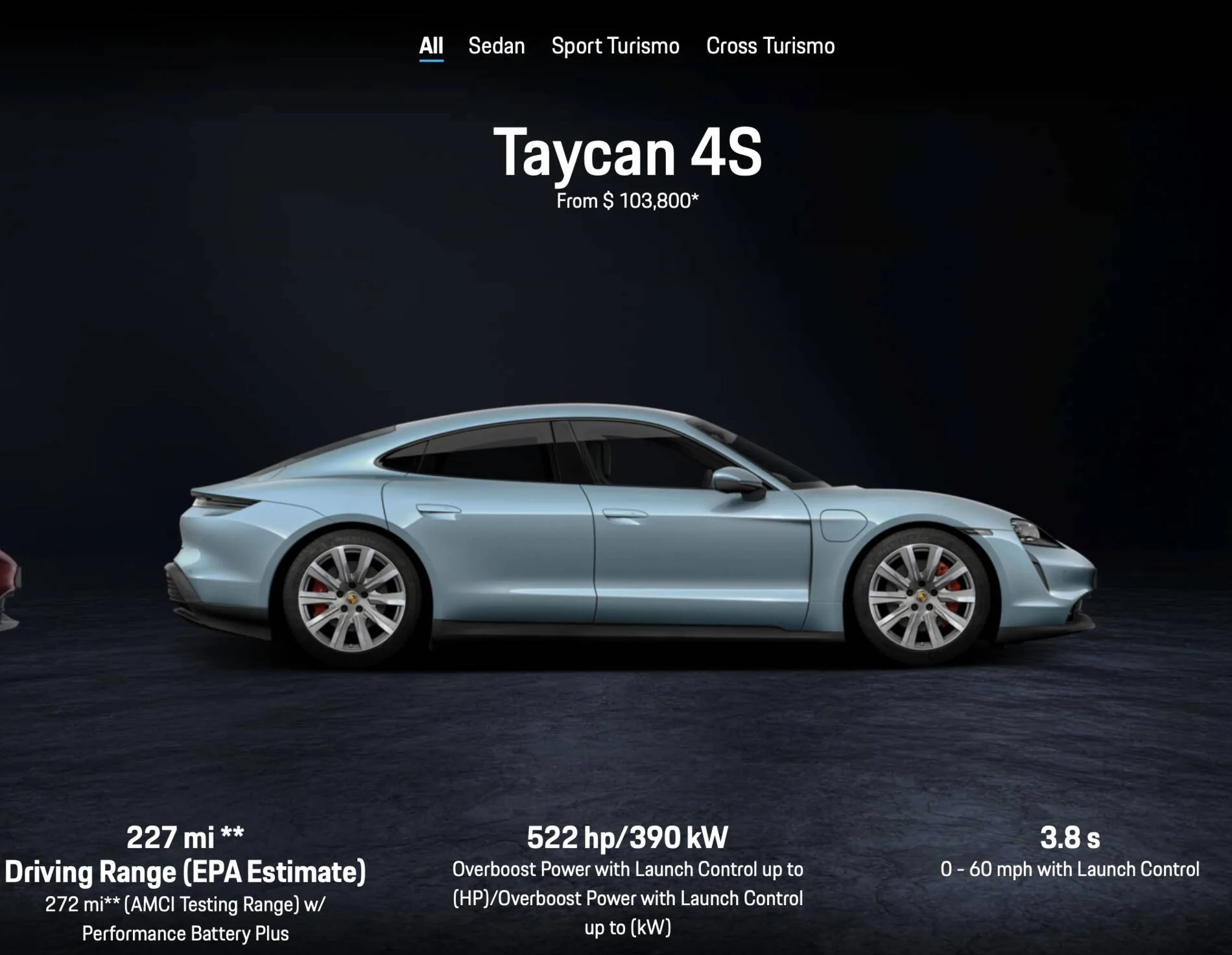 Porsche Taycan ? World Premiere: 2022 Taycan GTS Sedan and GTS Sport Turismo comparo2