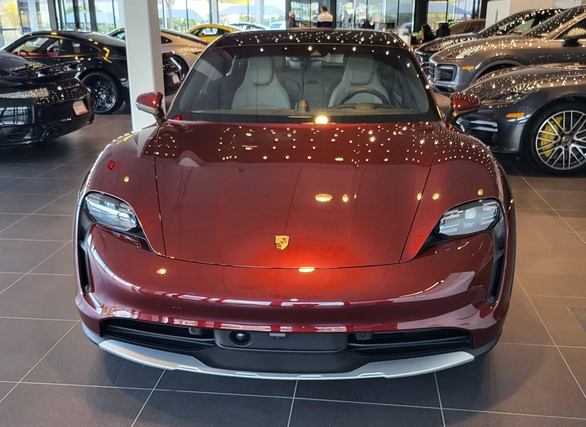 Porsche Taycan Delivered: Cherry Taycan 4 Cross Turismo CT4 4
