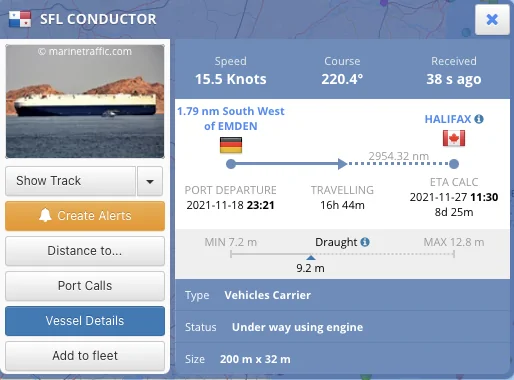 Porsche Taycan December 2021 Delivery Screen Shot 2021-11-19 at 9.06.24 AM