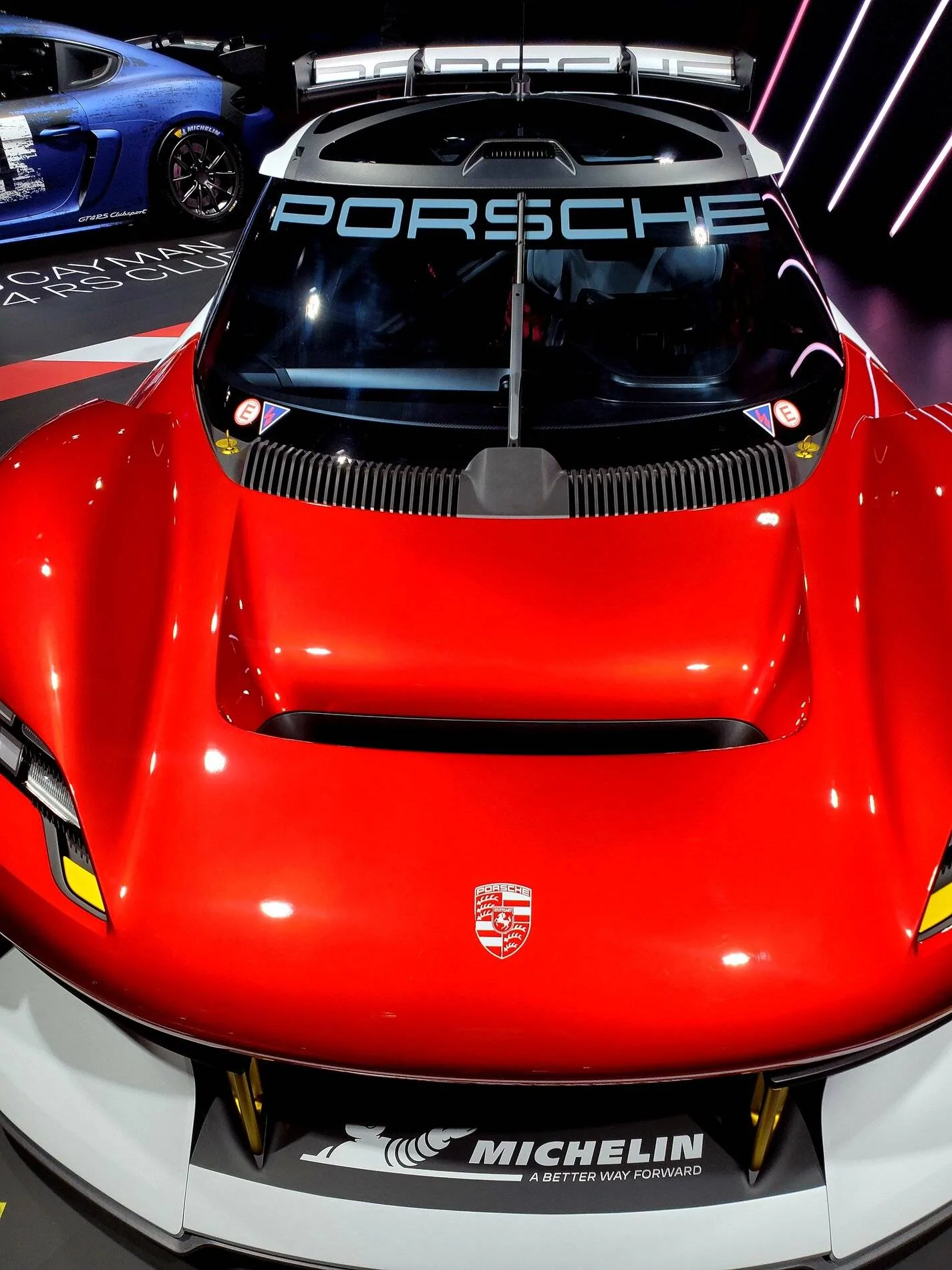Porsche Taycan Mission R  and Taycans @ the LA Auto Show 20211120_082659