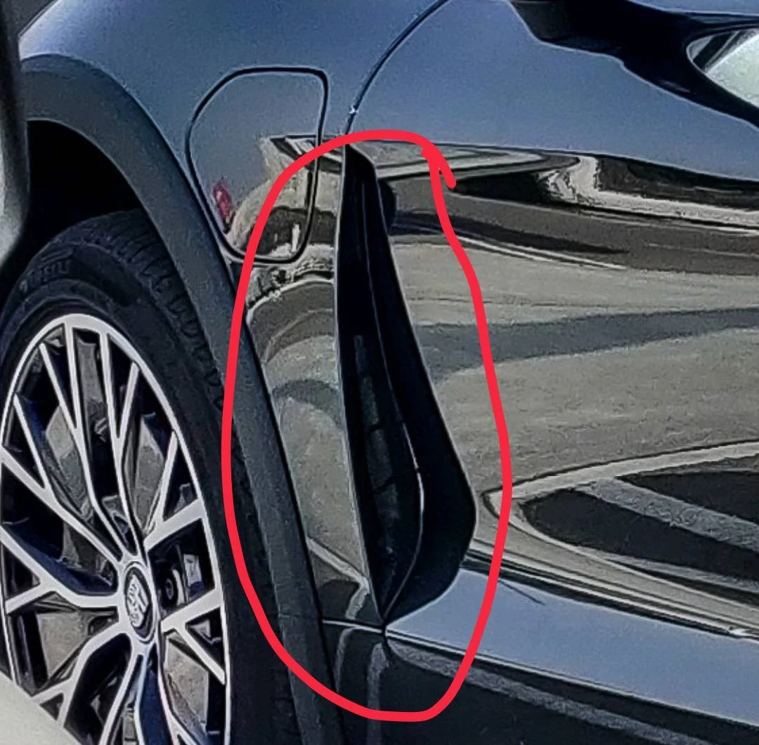 Porsche Taycan Manual charge port doors - side door rock protection idea? Screenshot_20211121-073750