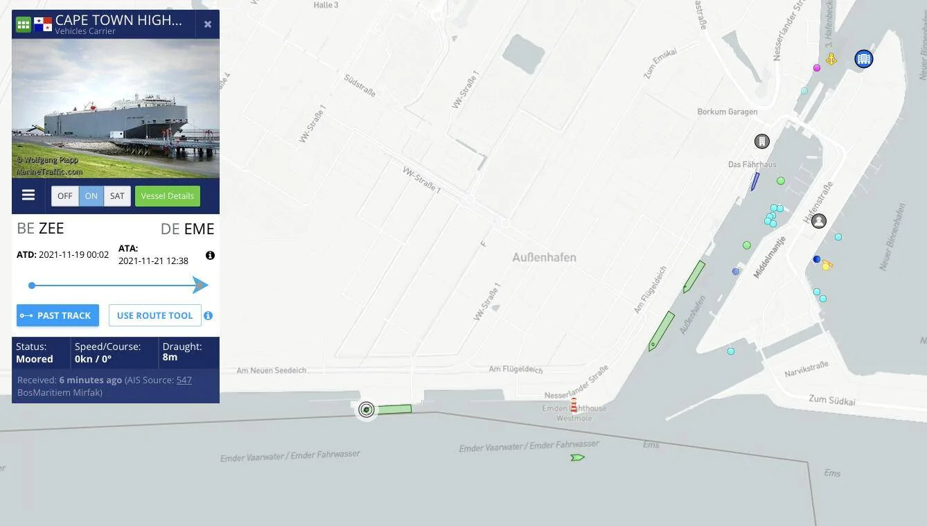 Porsche Taycan December 2021 Delivery Screen Shot 2021-11-22 at 12.51.22 PM