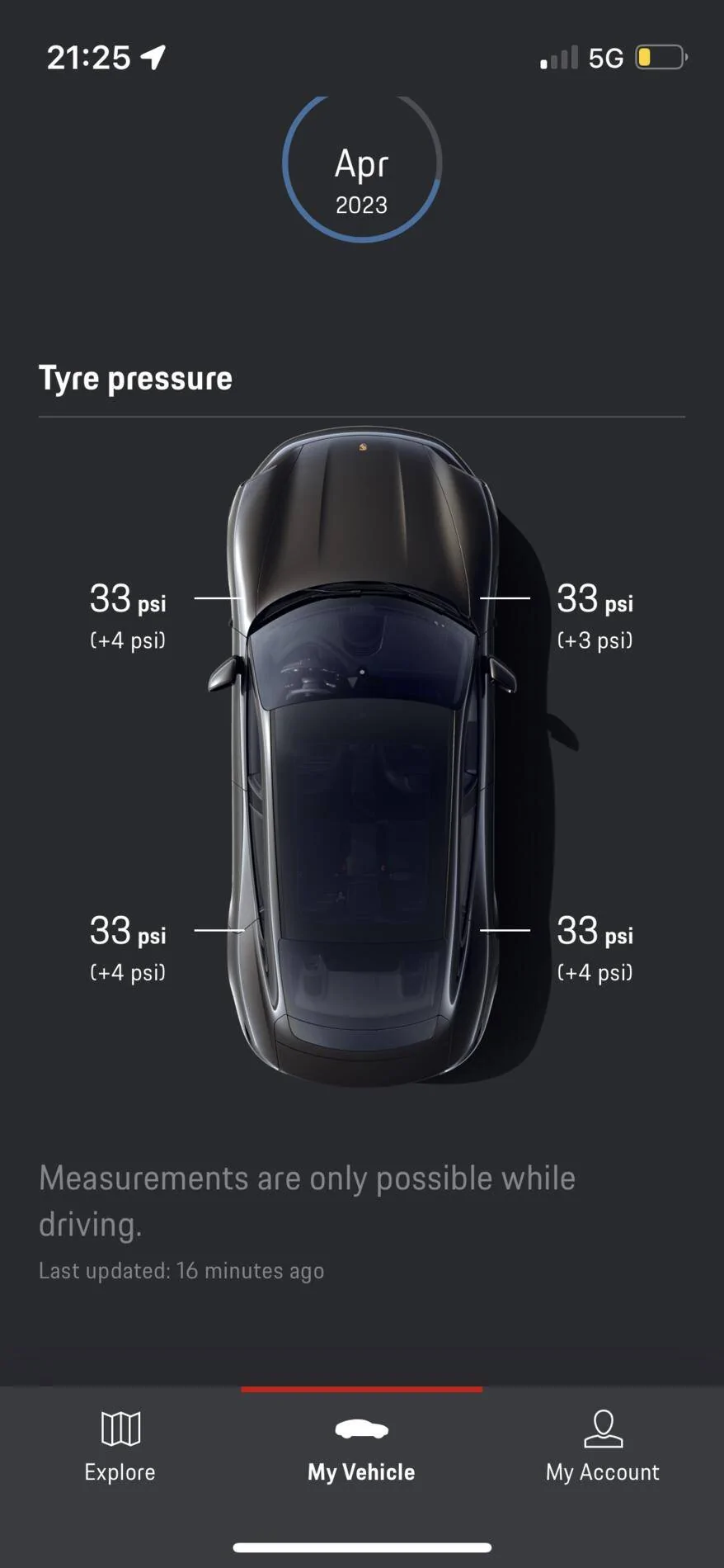 Porsche Taycan Tyre pressures dropped suddenly E2E41604-81EA-4A5F-B9FE-0E02086FB4FB