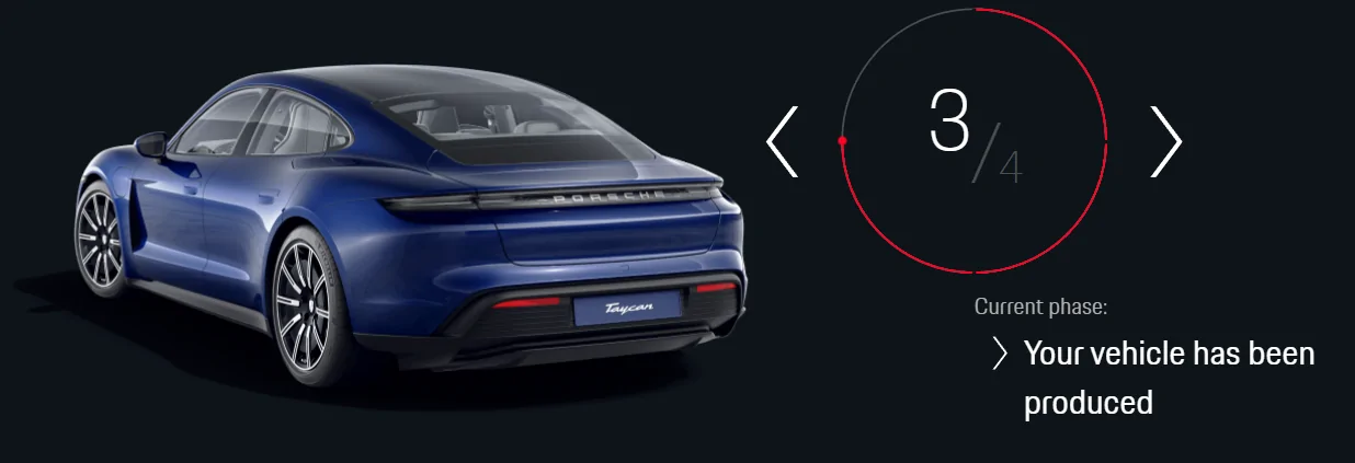 Porsche Taycan Jan Delivery Screenshot 2021-11-22 211212