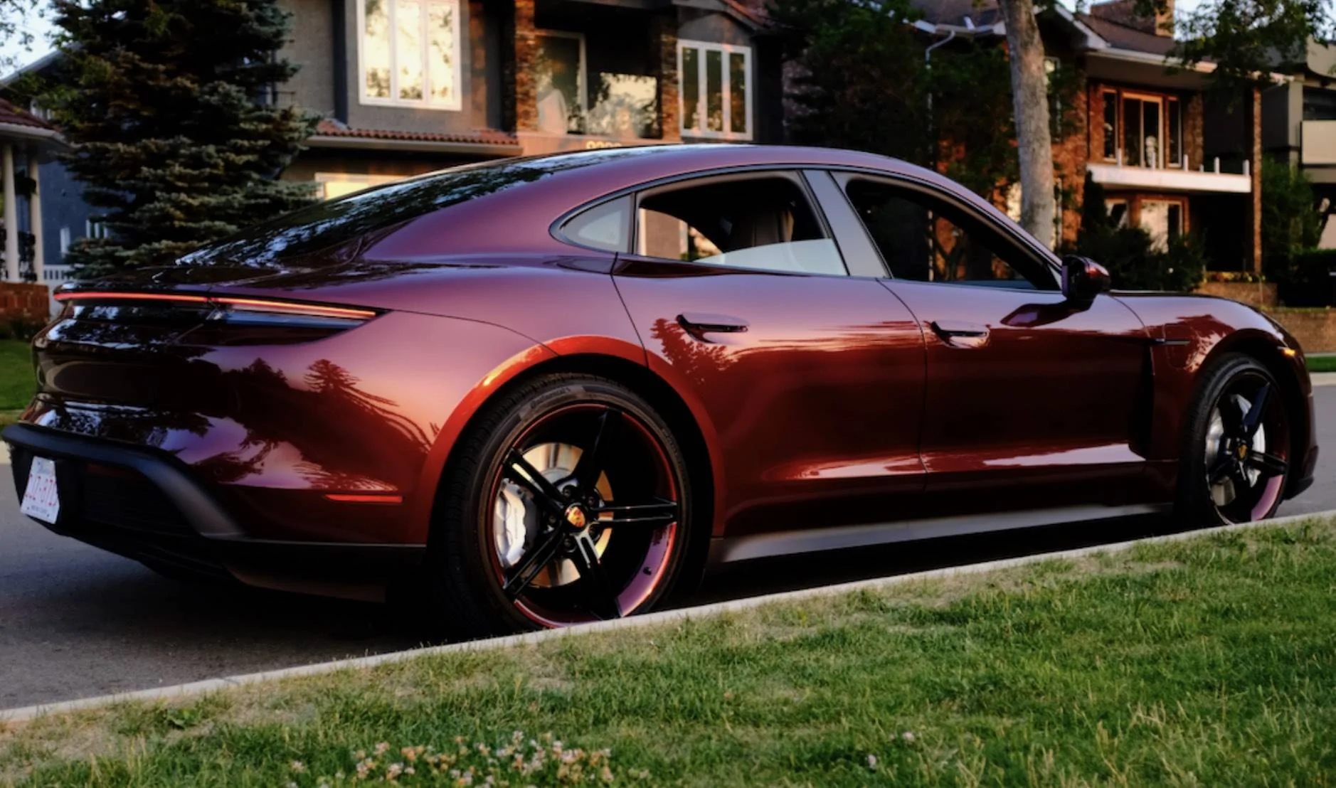 Porsche Taycan Delivered: Cherry Taycan 4 Cross Turismo CT4 zUntitled