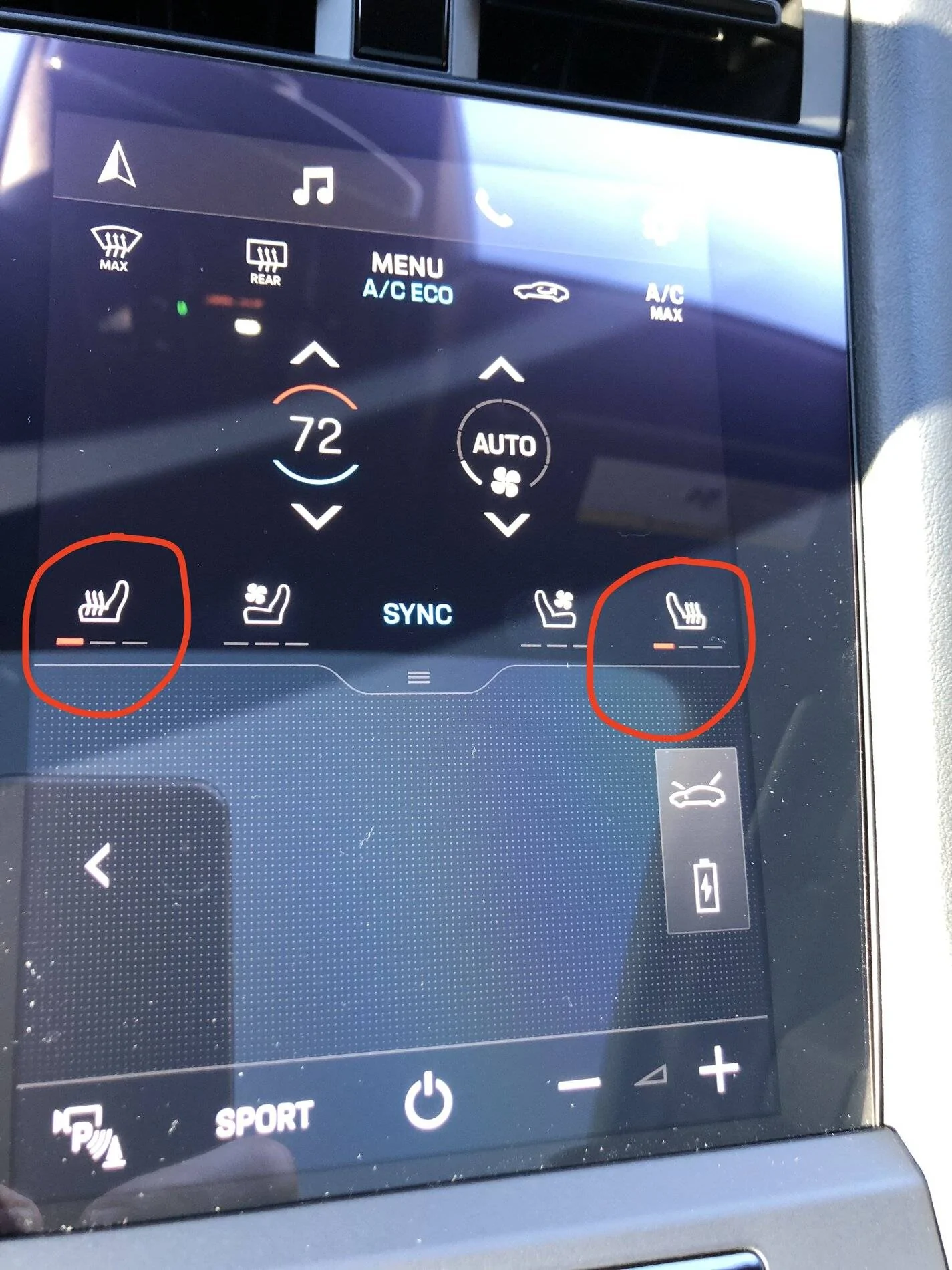 Porsche Taycan Help needed with comfort settings IMG_3428