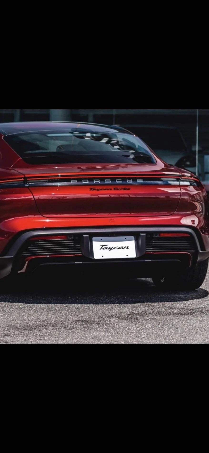 Porsche Taycan Taycan Turbo Rear lower spoiler. 133ECA50-9ED2-4FFE-AEB5-5FB06A8C0D2F