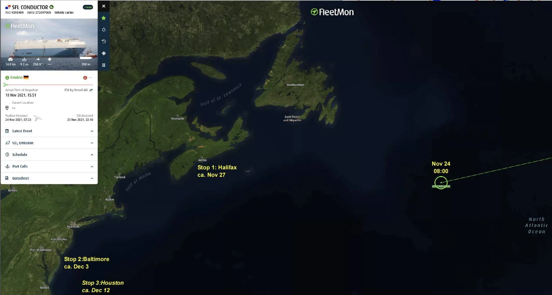 Porsche Taycan December 2021 Delivery Screen Shot 2021-11-24 at 8.48.06 AM