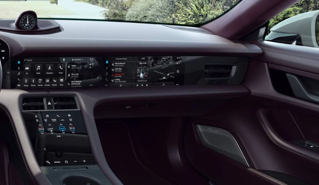Porsche Taycan New PCM interface? mj22