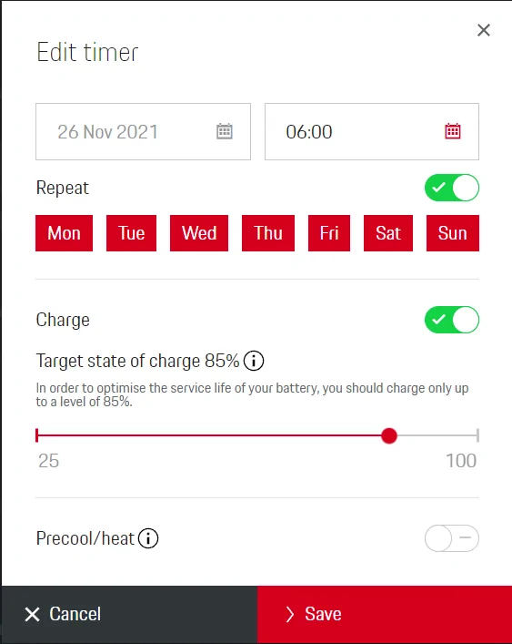 Porsche Taycan Profile/Timer Interaction 1637844276554