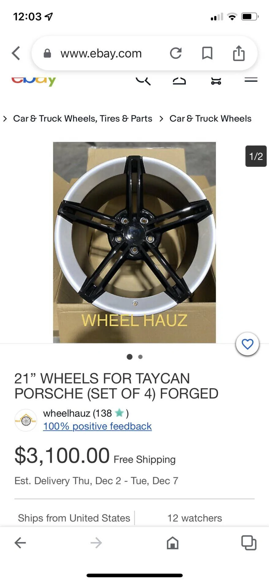 Porsche Taycan Off Market Mission E Wheels 29AA7FAB-F5DD-4FA6-9009-4E3D34F63DA8