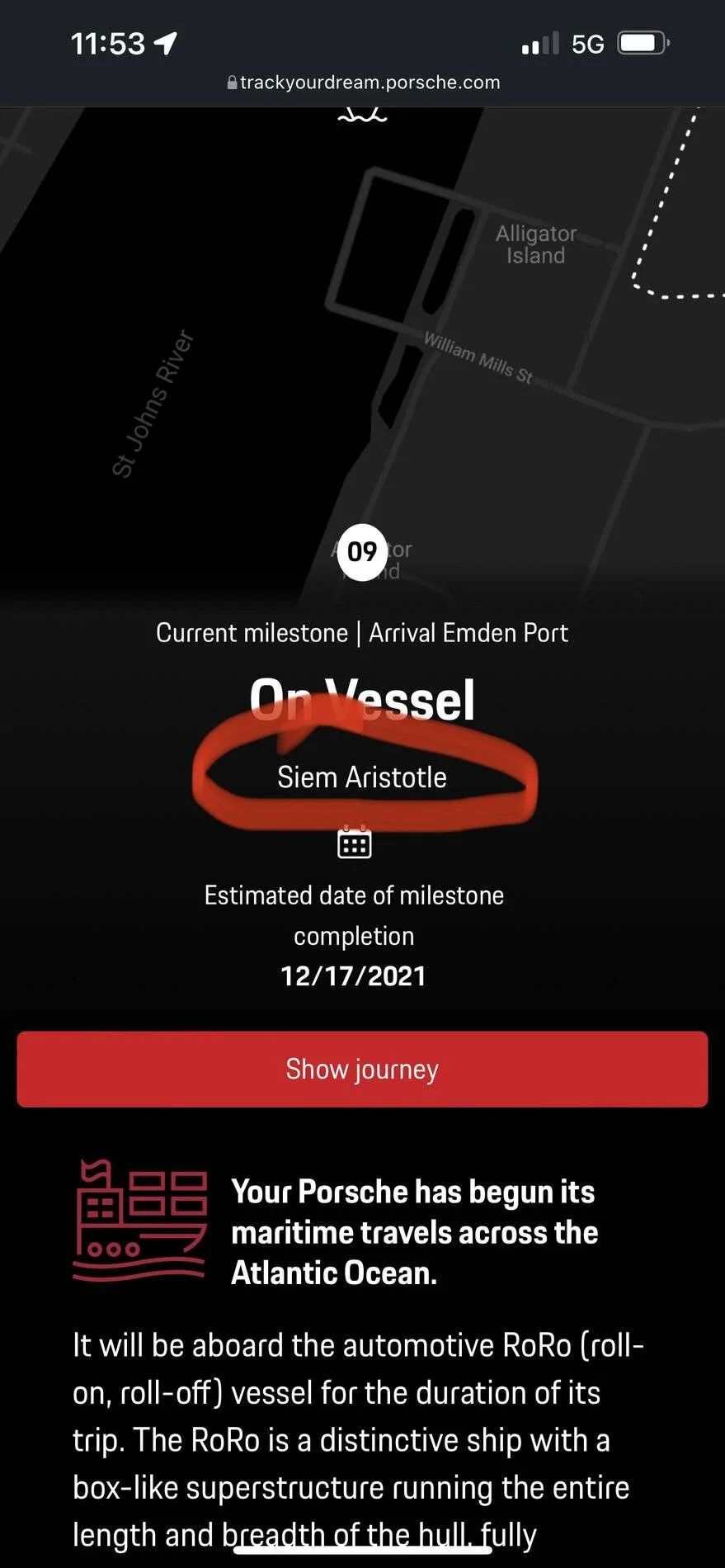 Porsche Taycan January Delivery @Jacksonville Port (US Southeast destination) F0A216C5-C27F-4CD1-A748-D2A17B504EAC