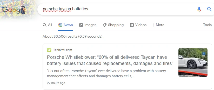 Porsche Taycan Bizarre 'whistleblower' claims “60% of all delivered Taycan have battery issues that caused replacements, damages and fires” 1638459547728