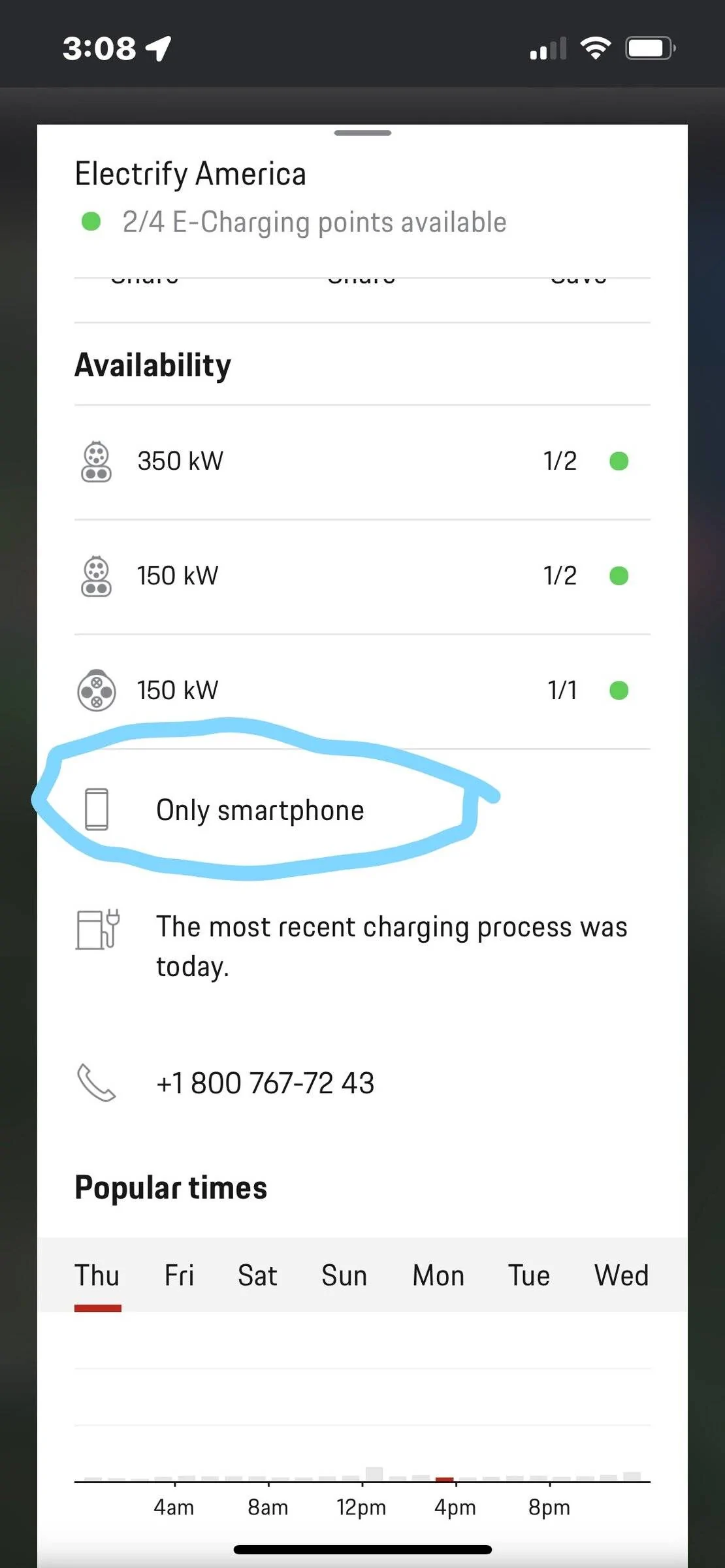 Porsche Taycan Charging App broken Screenshot 2021-12-02 at 3.08.09 PM_LI