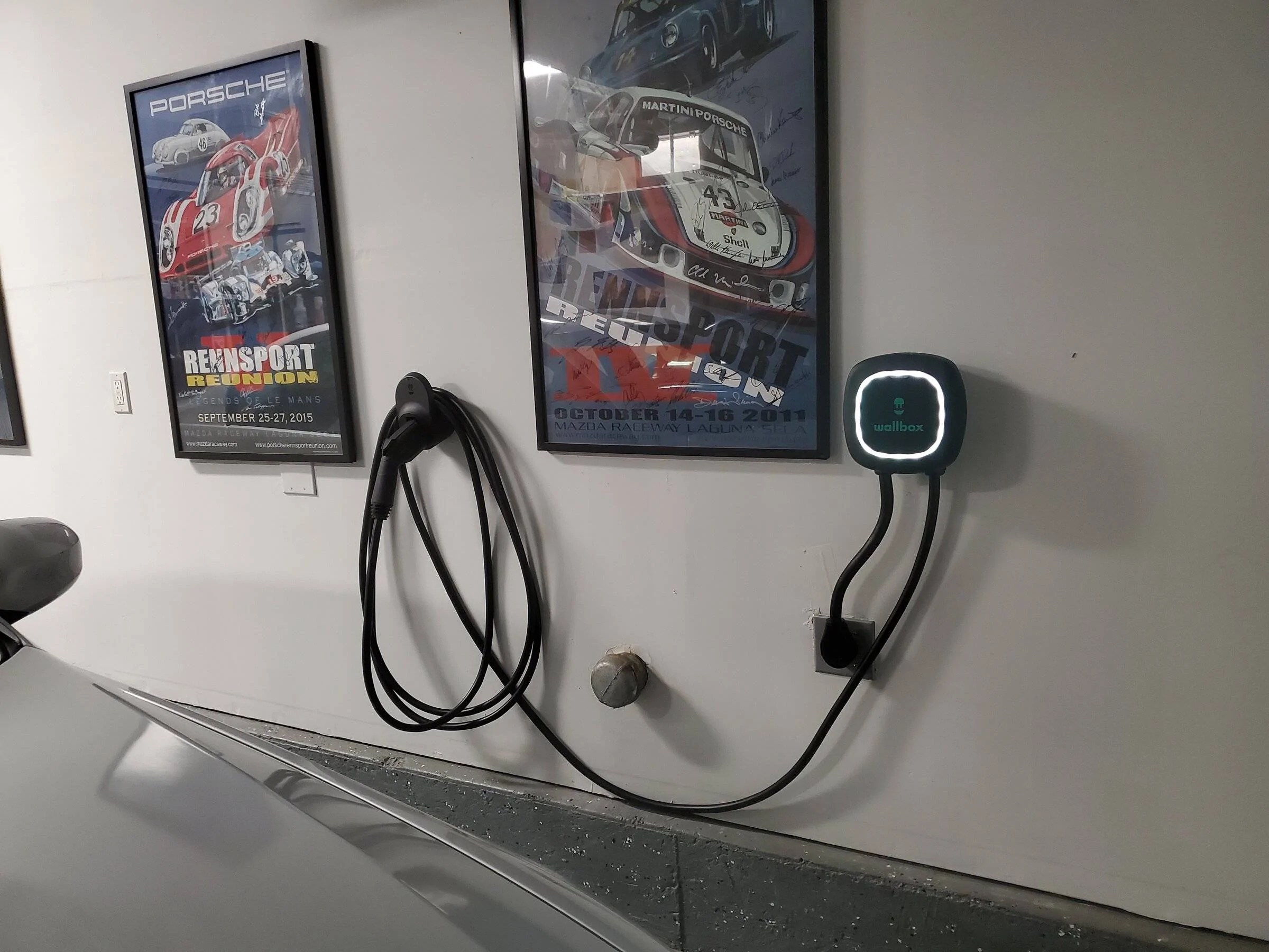 Porsche Taycan Which 48A Wall mount charger (Enel vs ChargePoint vs WallBox)? 20210923_194514