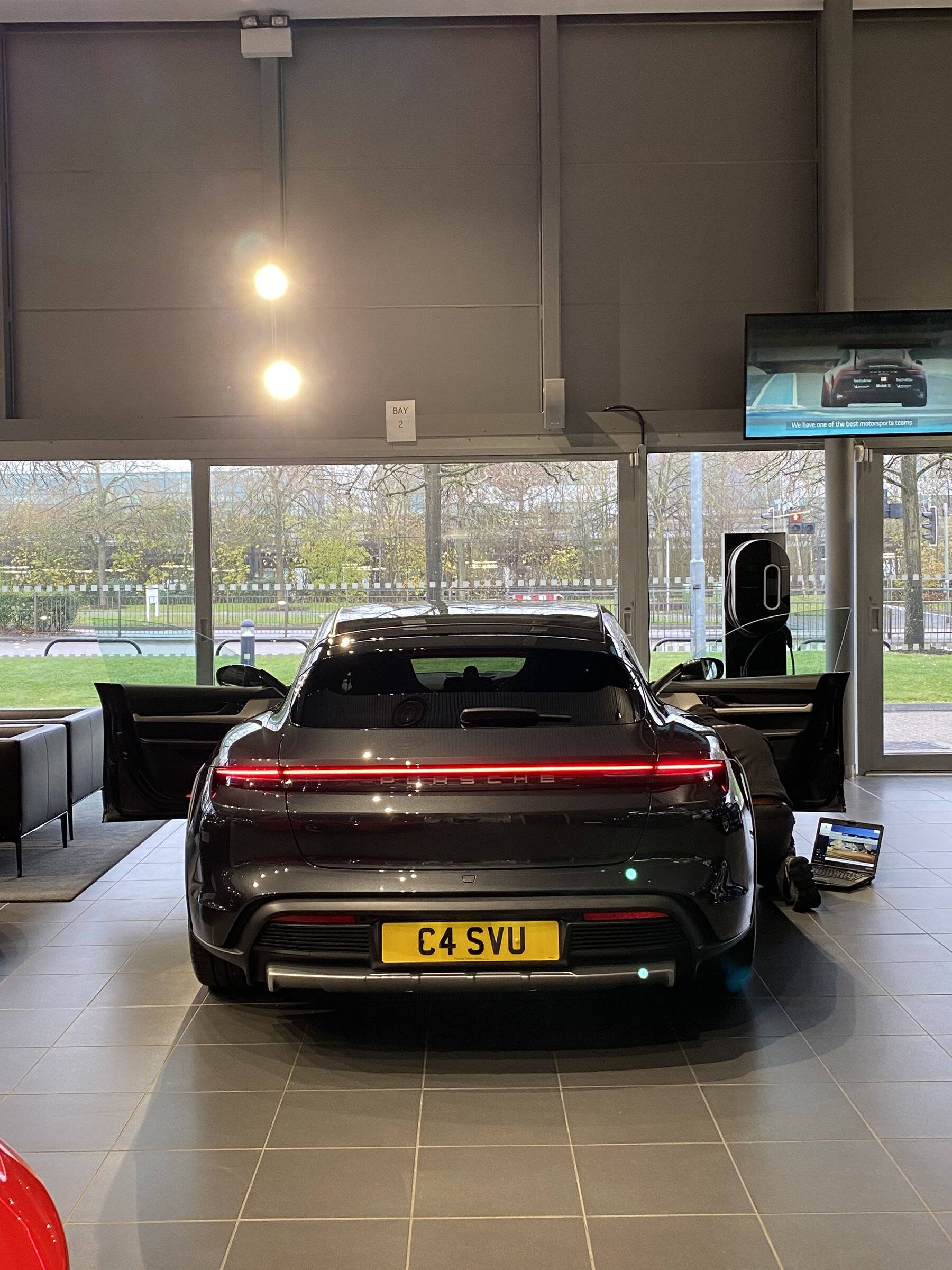 Porsche Taycan Volcano CT4 Delivered 3rd Dec CC787B70-30EC-425A-8359-1C45CBE87EF7