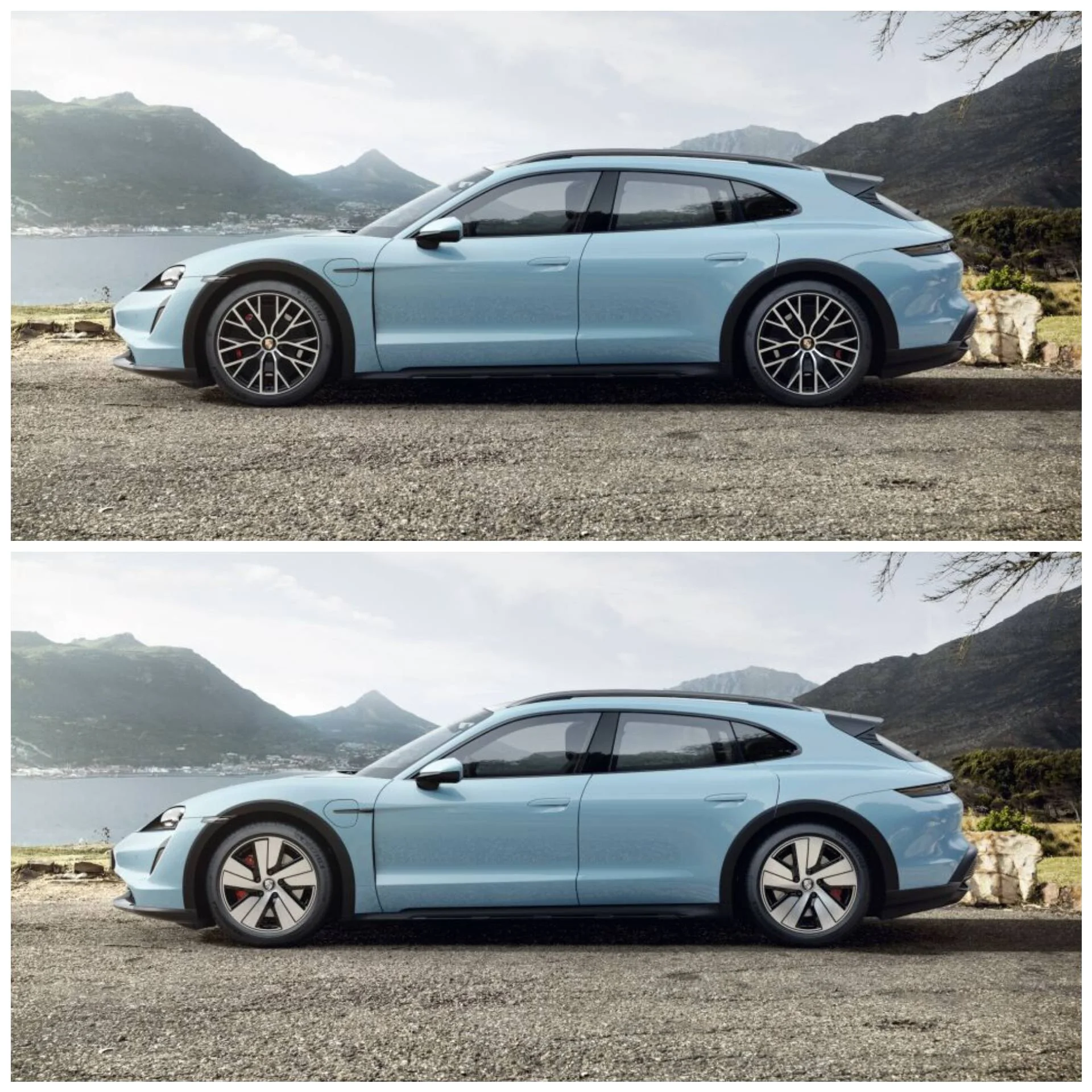 Porsche Taycan Which one looks better? inCollage_20211202_103955958