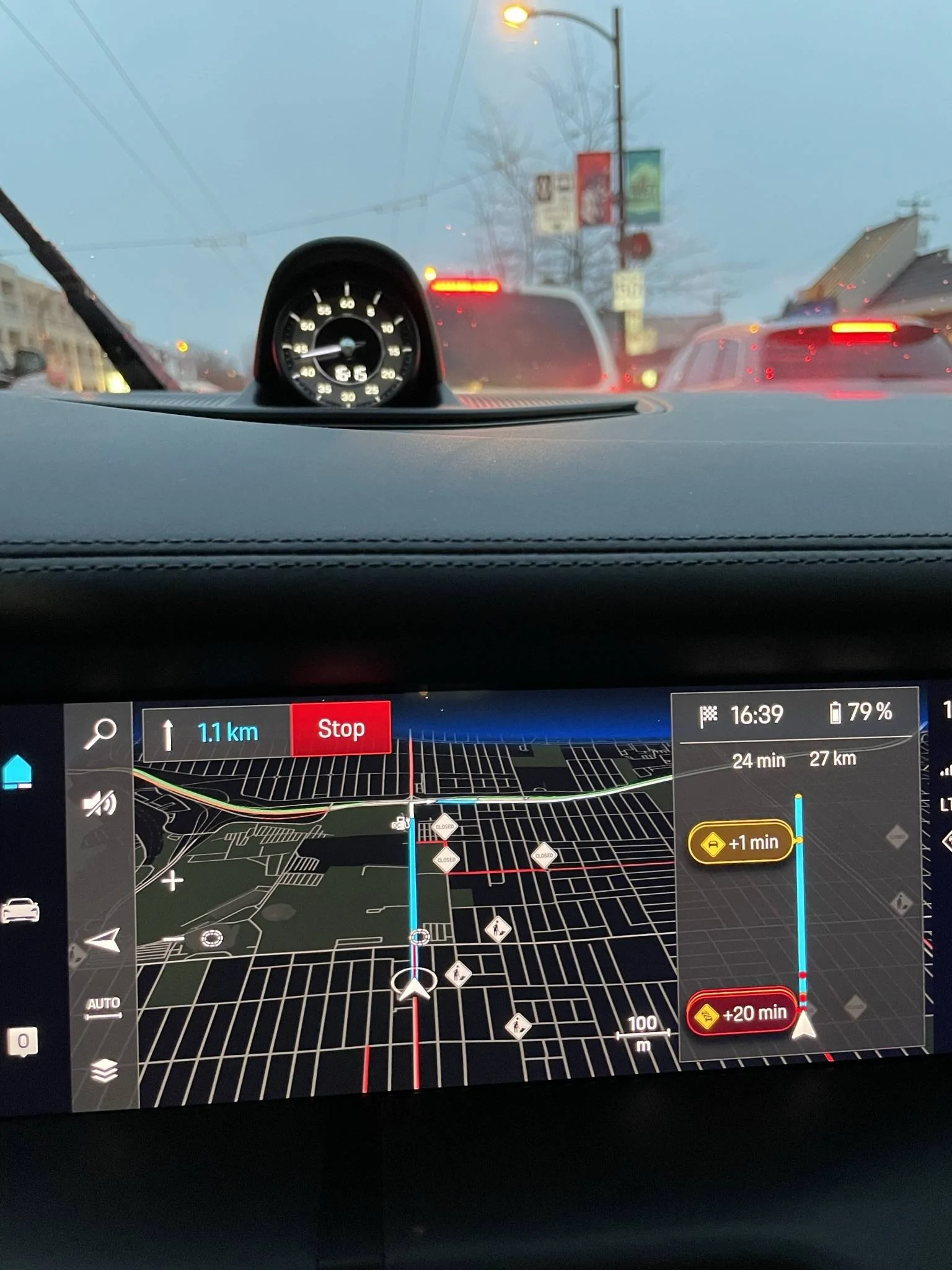 Porsche Taycan Navigation bug? 1638934036737