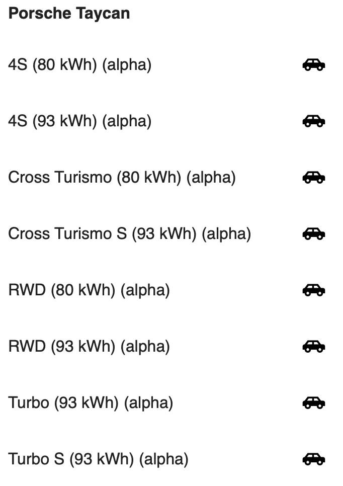 Porsche Taycan ABRP - Taycan Support Screenshot 2021-12-08 at 13.56.19