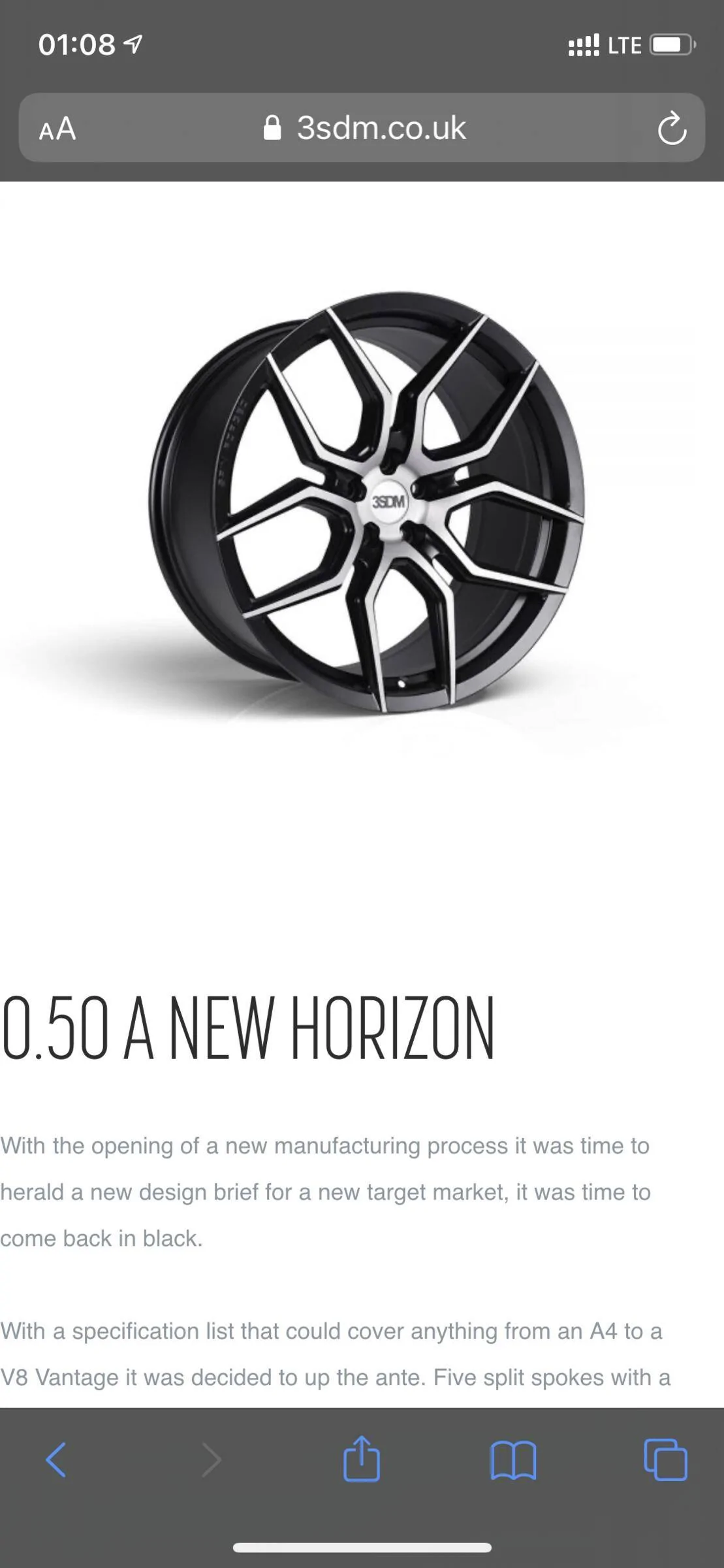 Porsche Taycan 20 in 3SDM Wheels - New in Box FC0AE394-9A81-403E-8D2F-A581AC4A54B6