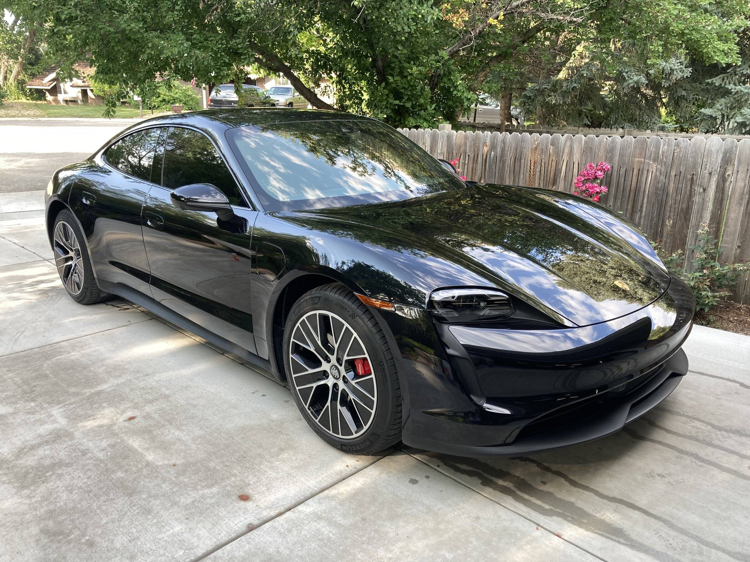 Porsche Taycan PPF installers recommendation in Denver area, CO 51708F11-979A-4B2F-89FA-11F2AFD1449A