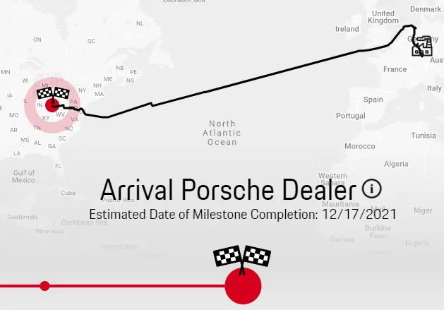 Porsche Taycan December 2021 Delivery 1639173851852