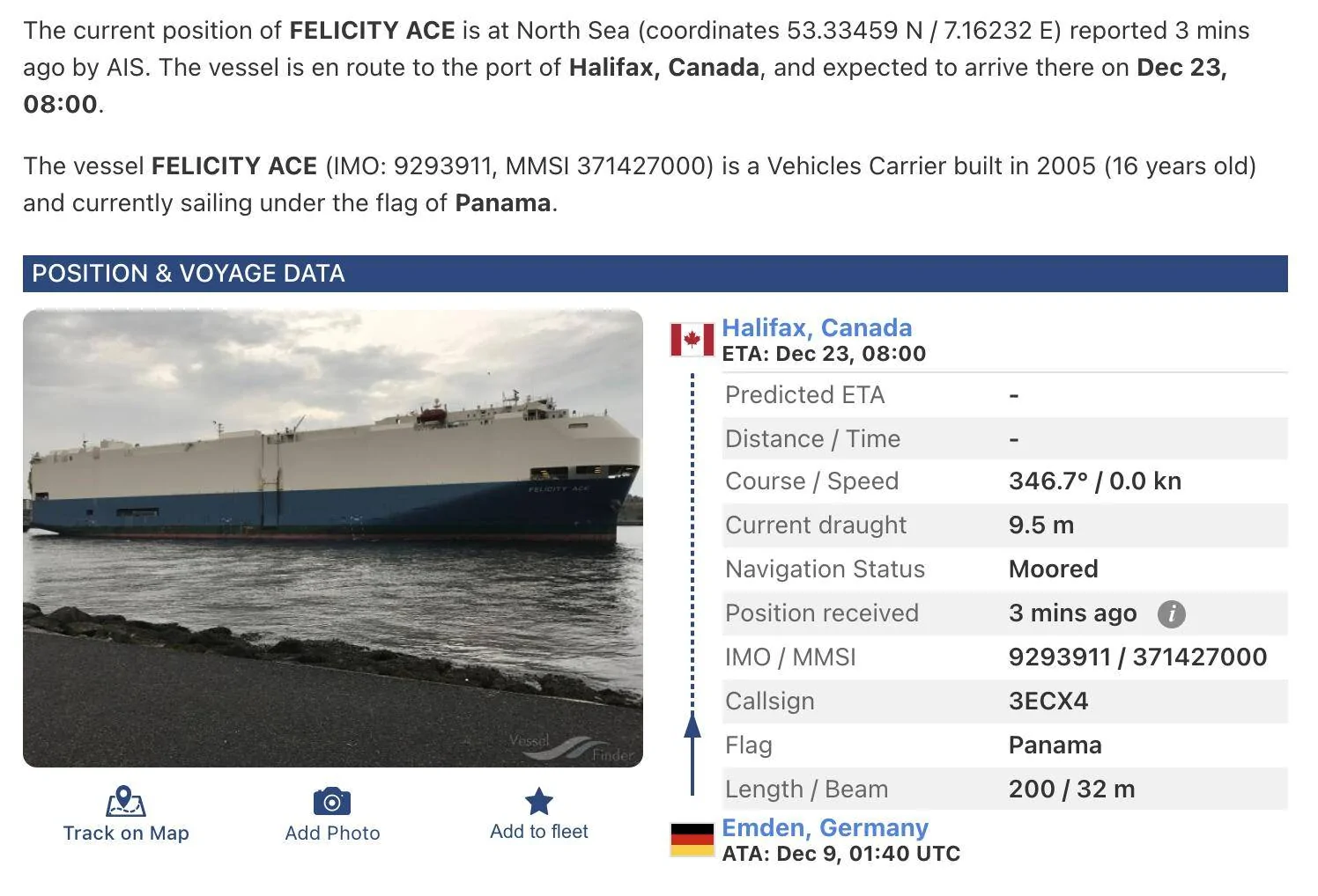Porsche Taycan All Aboard Felicity Ace! Screen Shot 2021-12-11 at 11.11.46 AM