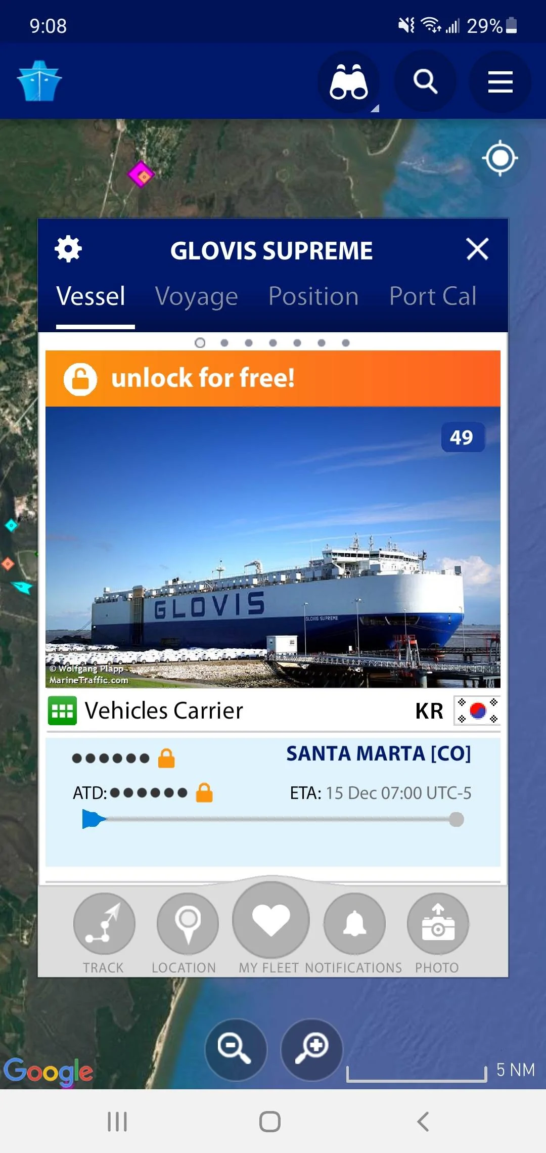 Porsche Taycan Glovis Supreme left Emden Screenshot_20211211-210805_MarineTraffic