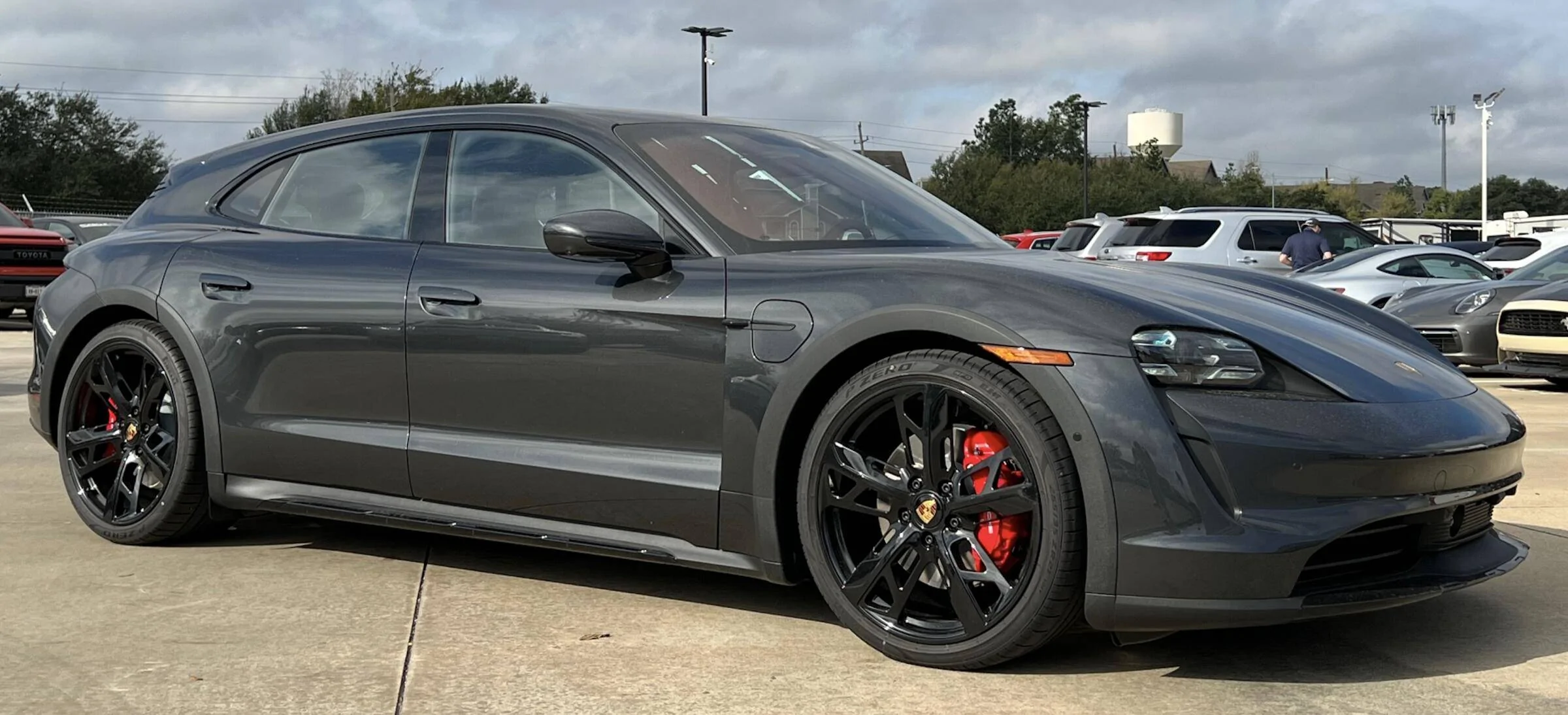 Porsche Taycan My Ride here at last - 2022 Volcano Grey CT4S Screen Shot 2021-12-14 at 11.01.28 AM
