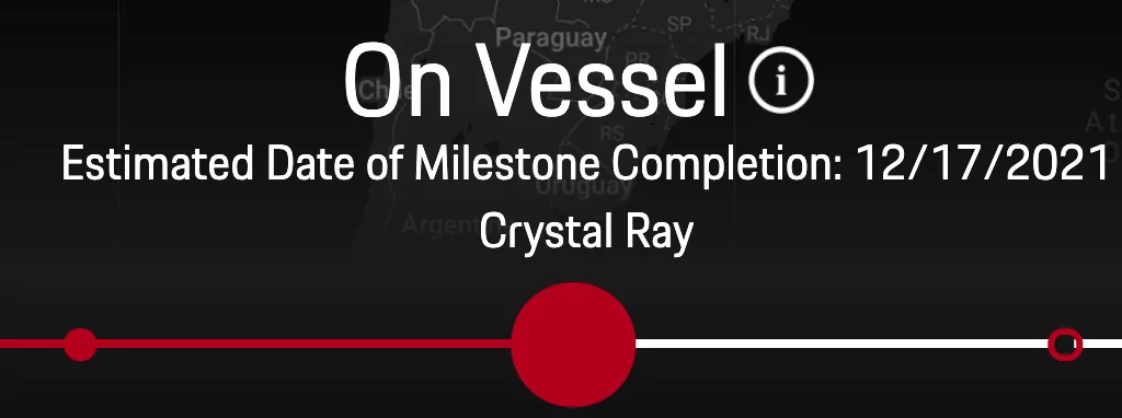Porsche Taycan Boarding the Crystal Ray late December Screen Shot 2021-12-14 at 11.56.32