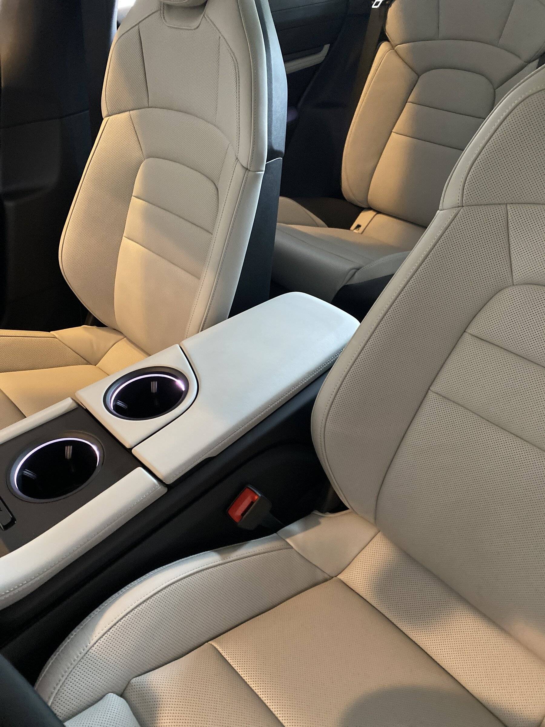 Porsche Taycan Share pics witch chalk interior and exterior (combo - both) image