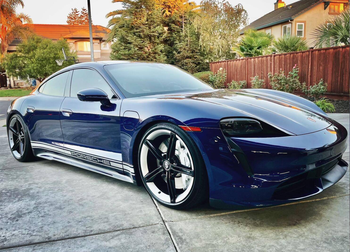 Porsche Taycan GENTIAN BLUE Taycan Club Screen Shot 2021-10-28 at 8.27.28 AM
