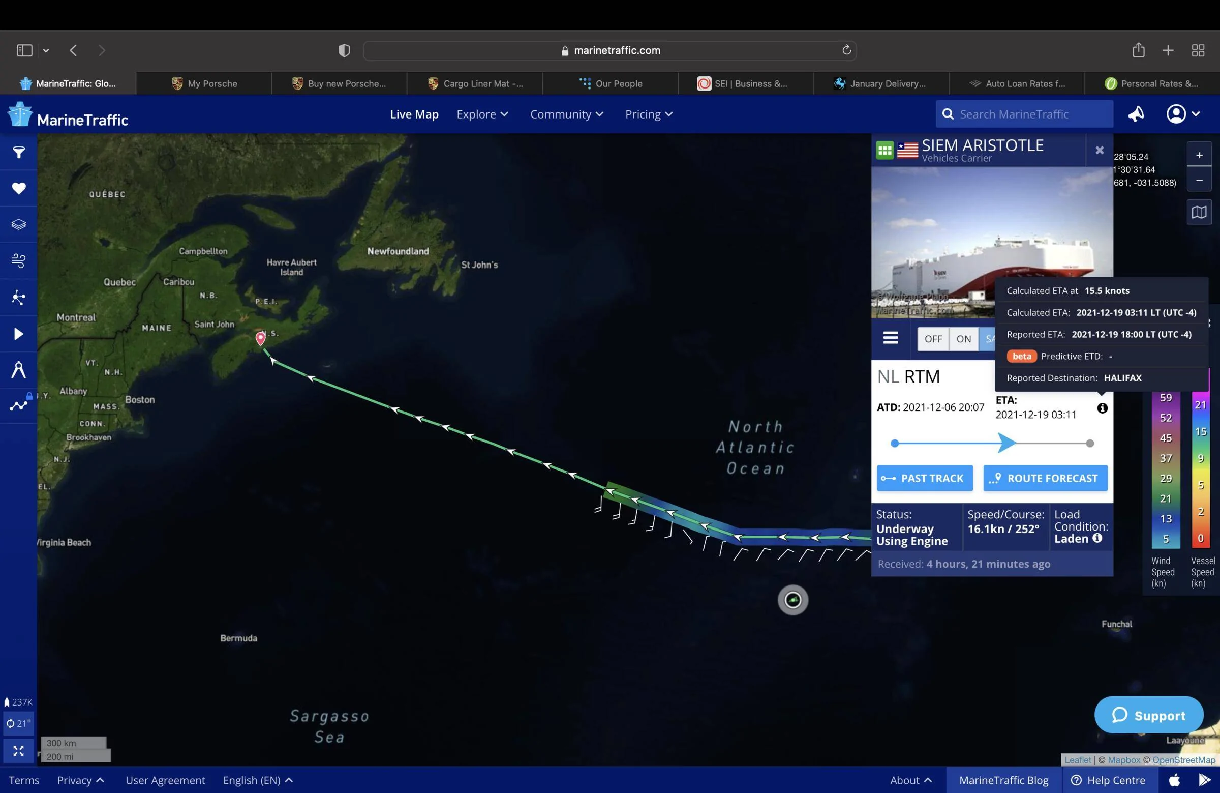 Porsche Taycan January Delivery @Jacksonville Port (US Southeast destination) Screen Shot 2021-12-15 at 4.47.22 AM
