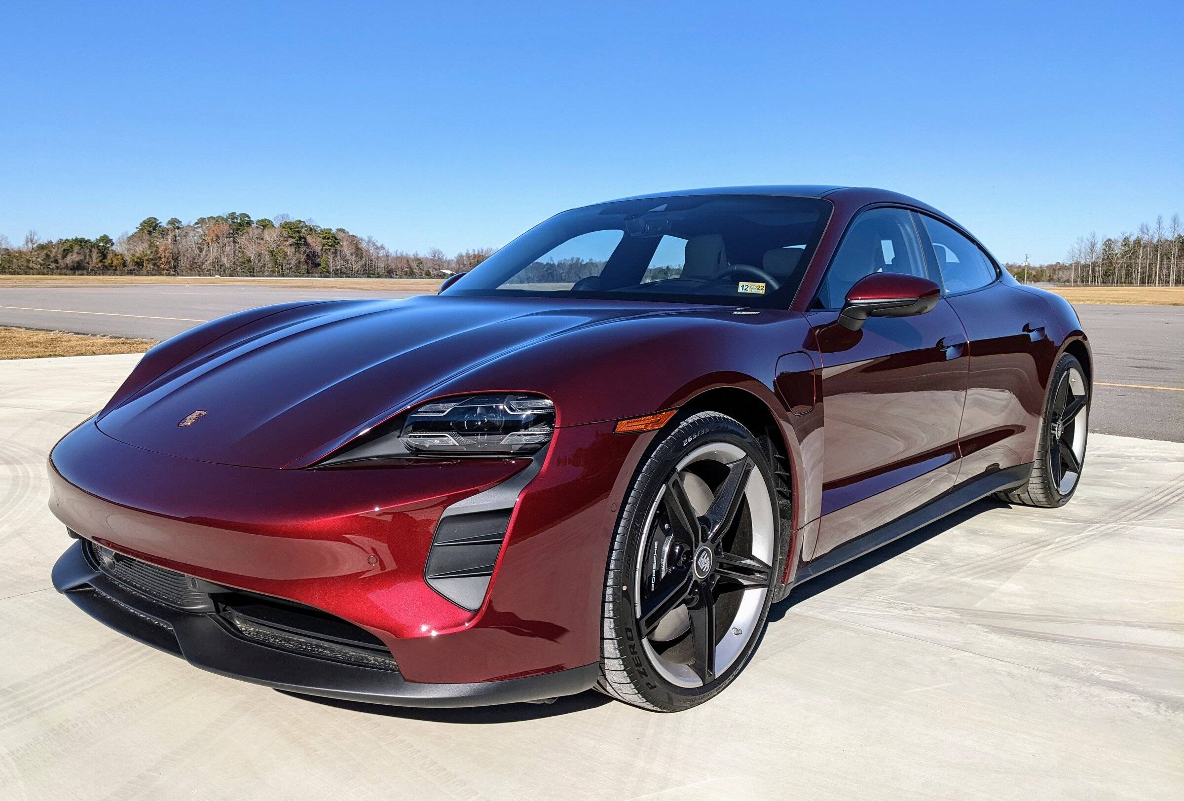 Porsche Taycan Cherry Taycan 2022 4CT- Picked up PXL_20211213_171805097