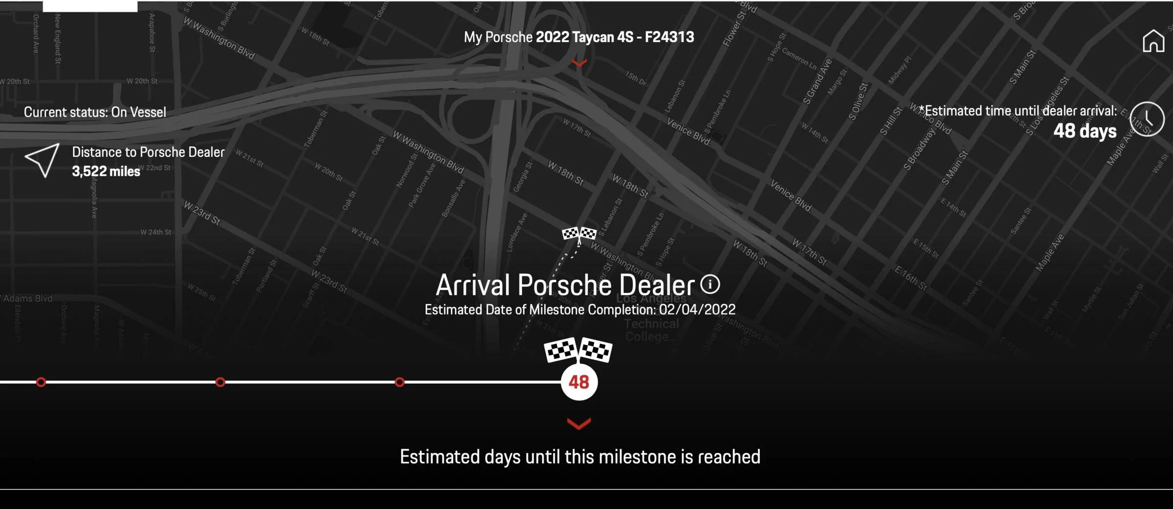 Porsche Taycan Jan Delivery Screen Shot 2021-12-18 at 9.04.10 AM
