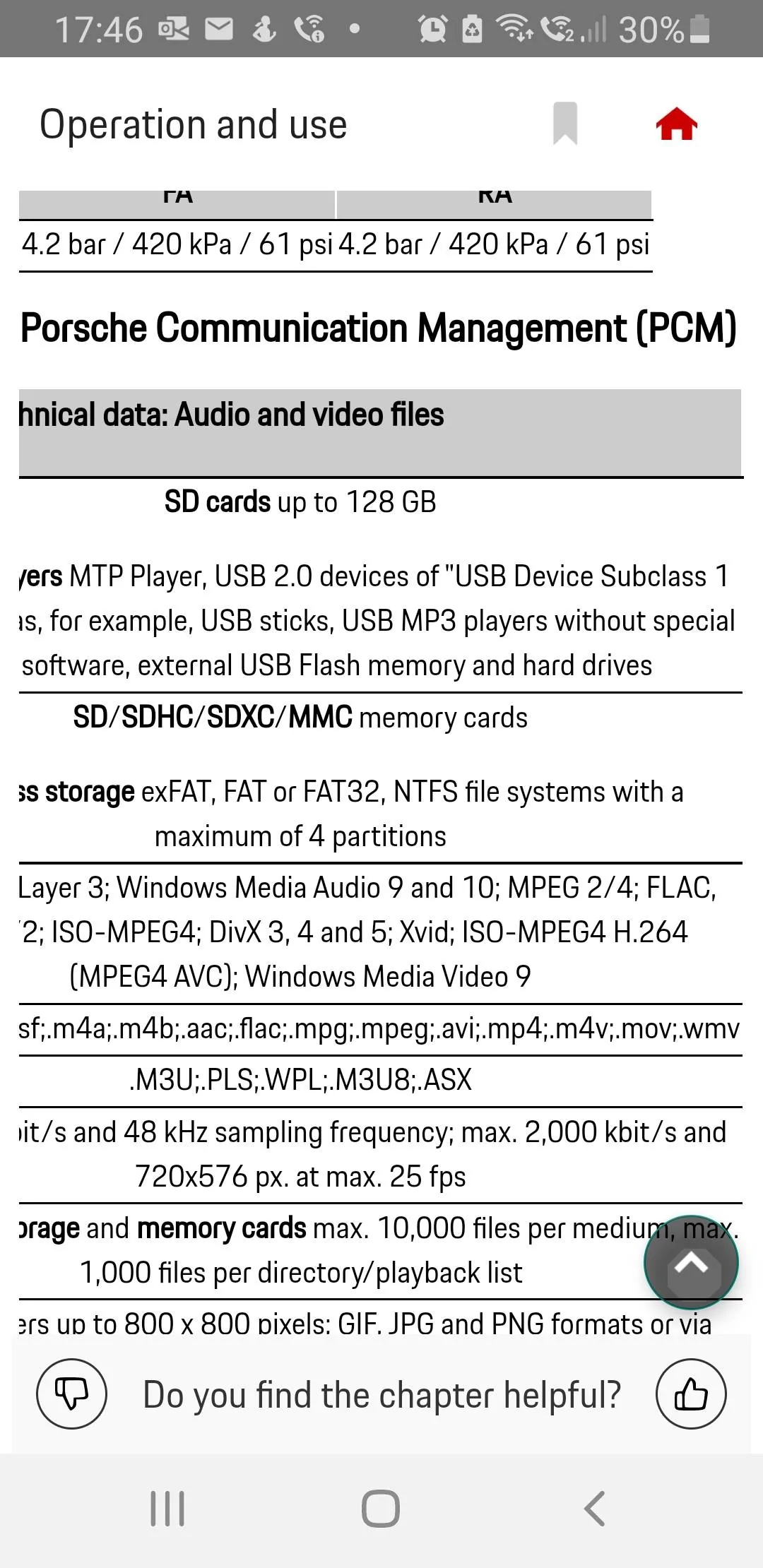 Porsche Taycan Using Apple Car play for non Apple music streaming (Qobuz) or playing from a USB stick Screenshot_20211218-174638_Porsche Good to kno
