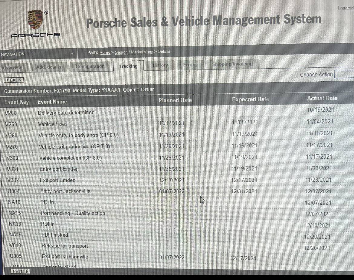 Porsche Taycan December 2021 Delivery F59BBE29-DD94-461B-BD90-D1184A914572