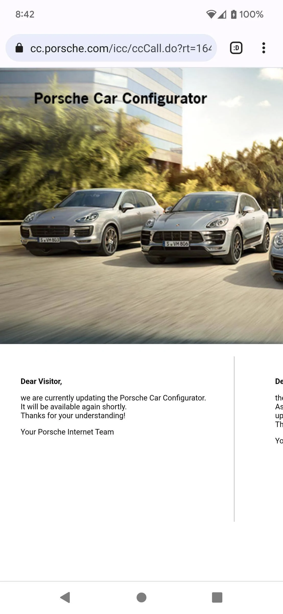 Porsche Taycan Taycan 4S pricing change Screenshot_20211223-084242