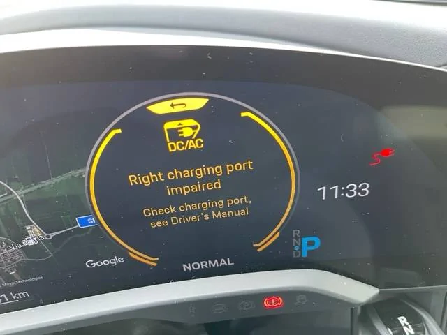 Porsche Taycan Left Charge Port Impaired. D8EF3B38-DE39-43A9-AF90-FACB4B11E0D0