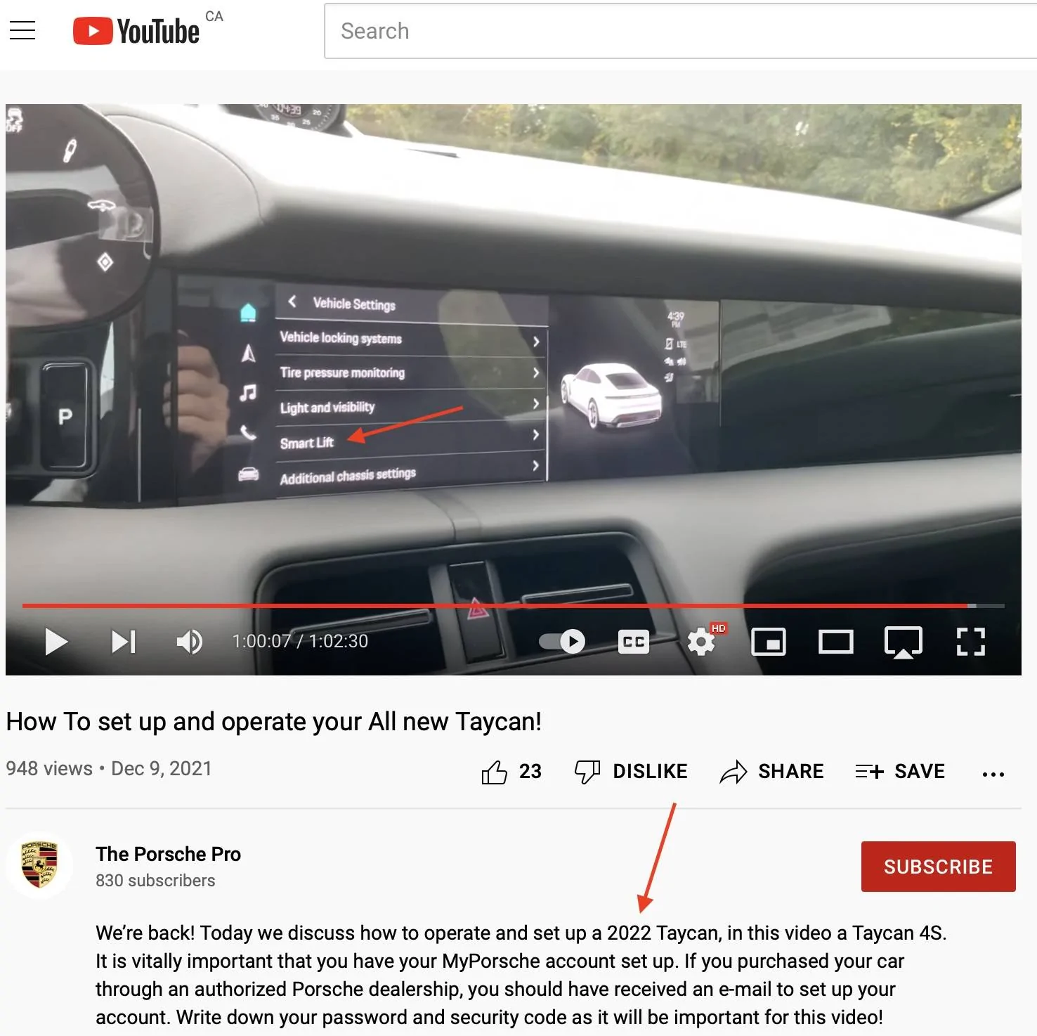 Porsche Taycan MY22 - cannot log into Porsche Untitled