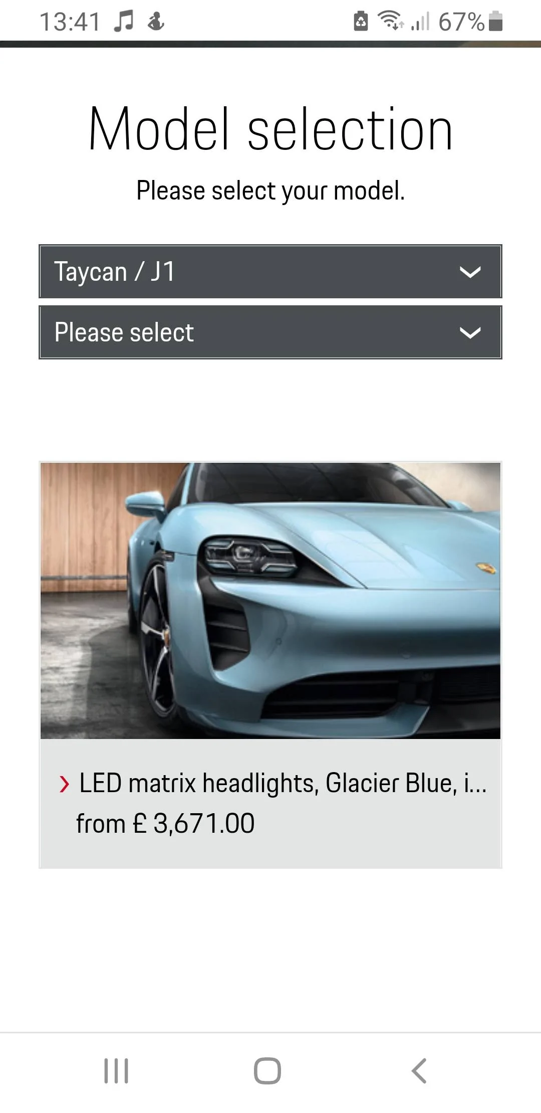 Porsche Taycan Standard LEDs vs. Matrix LEDs Screenshot_20211224-134112_Chrom