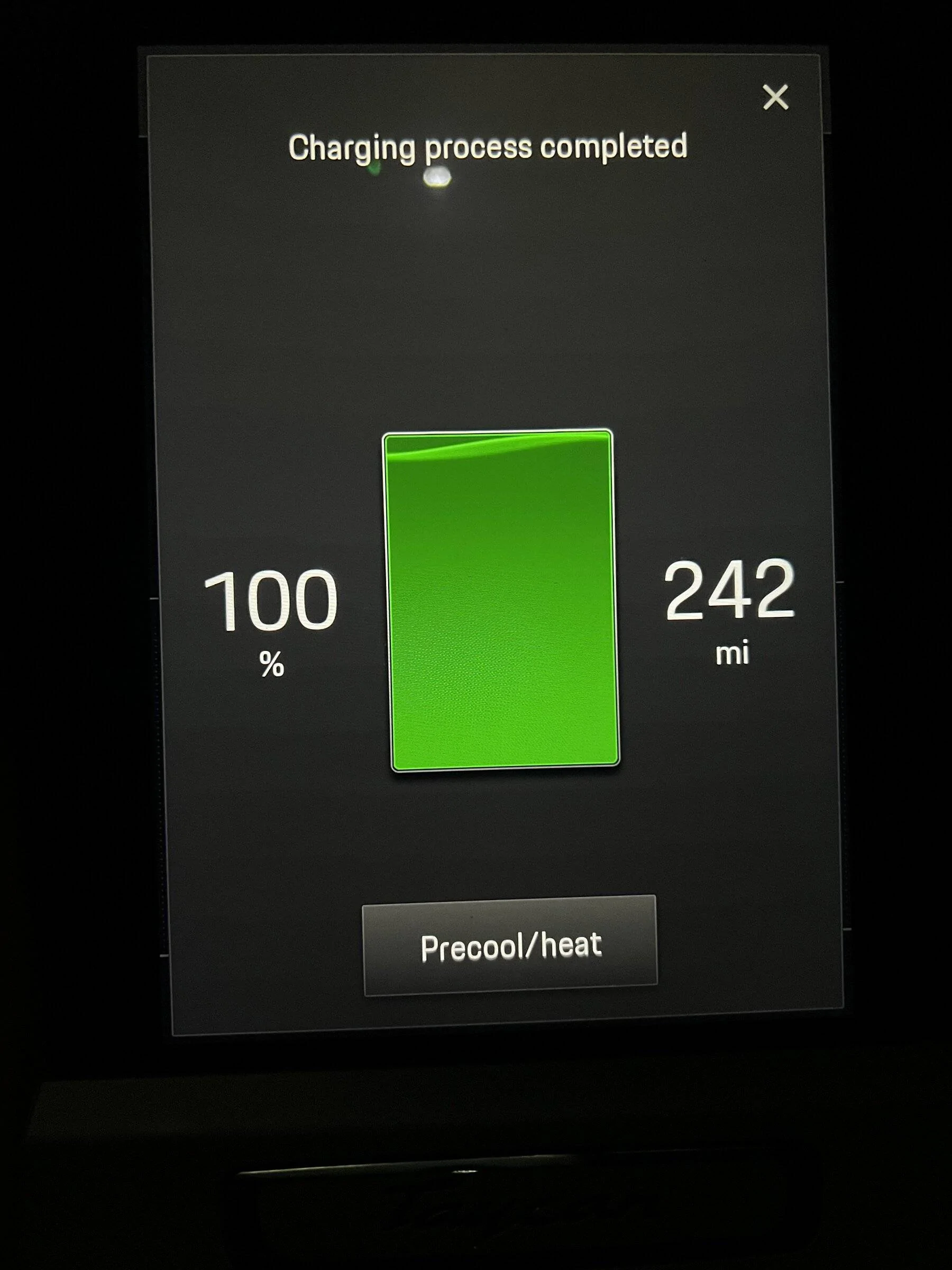 Porsche Taycan Home Charger power expectations/reporting IMG_4708