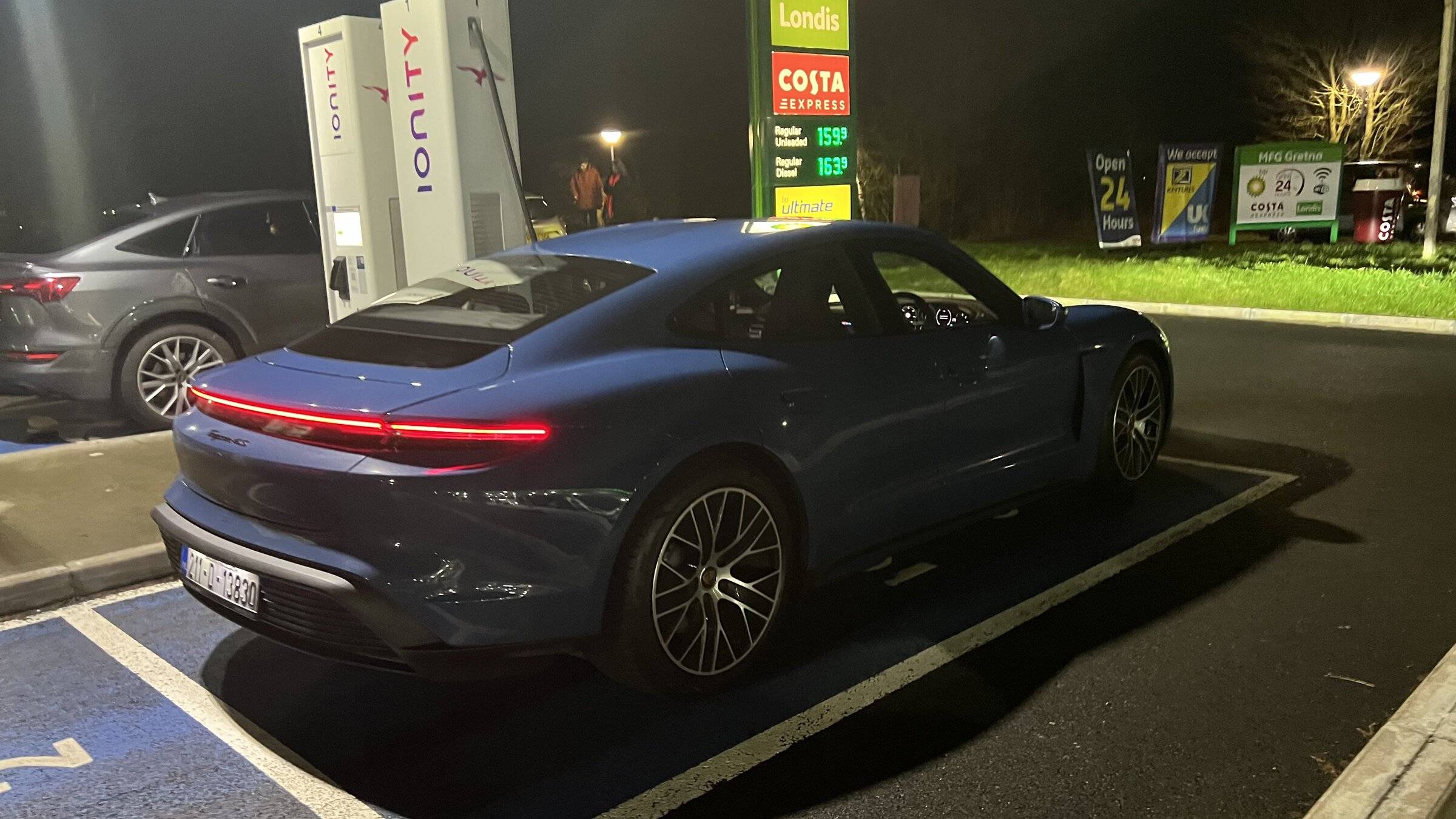 Porsche Taycan Winter 2021 road trip to Scotland IMG_5863