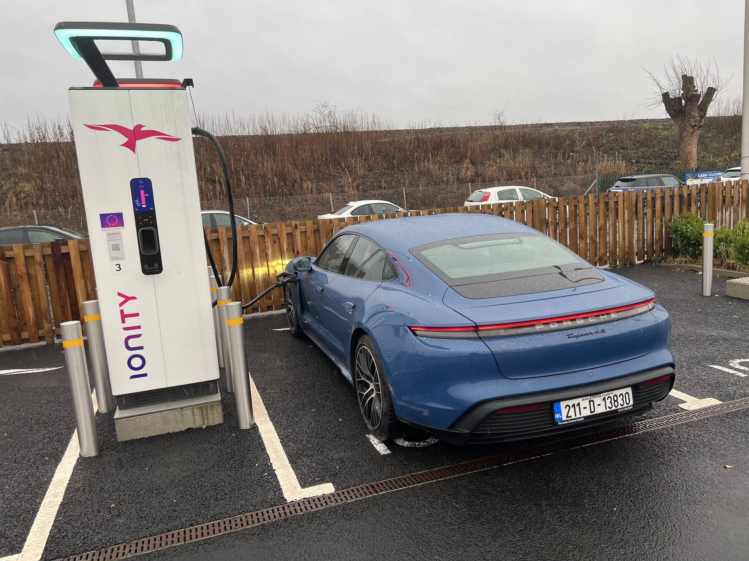 Porsche Taycan Winter 2021 road trip to Scotland IMG_6134