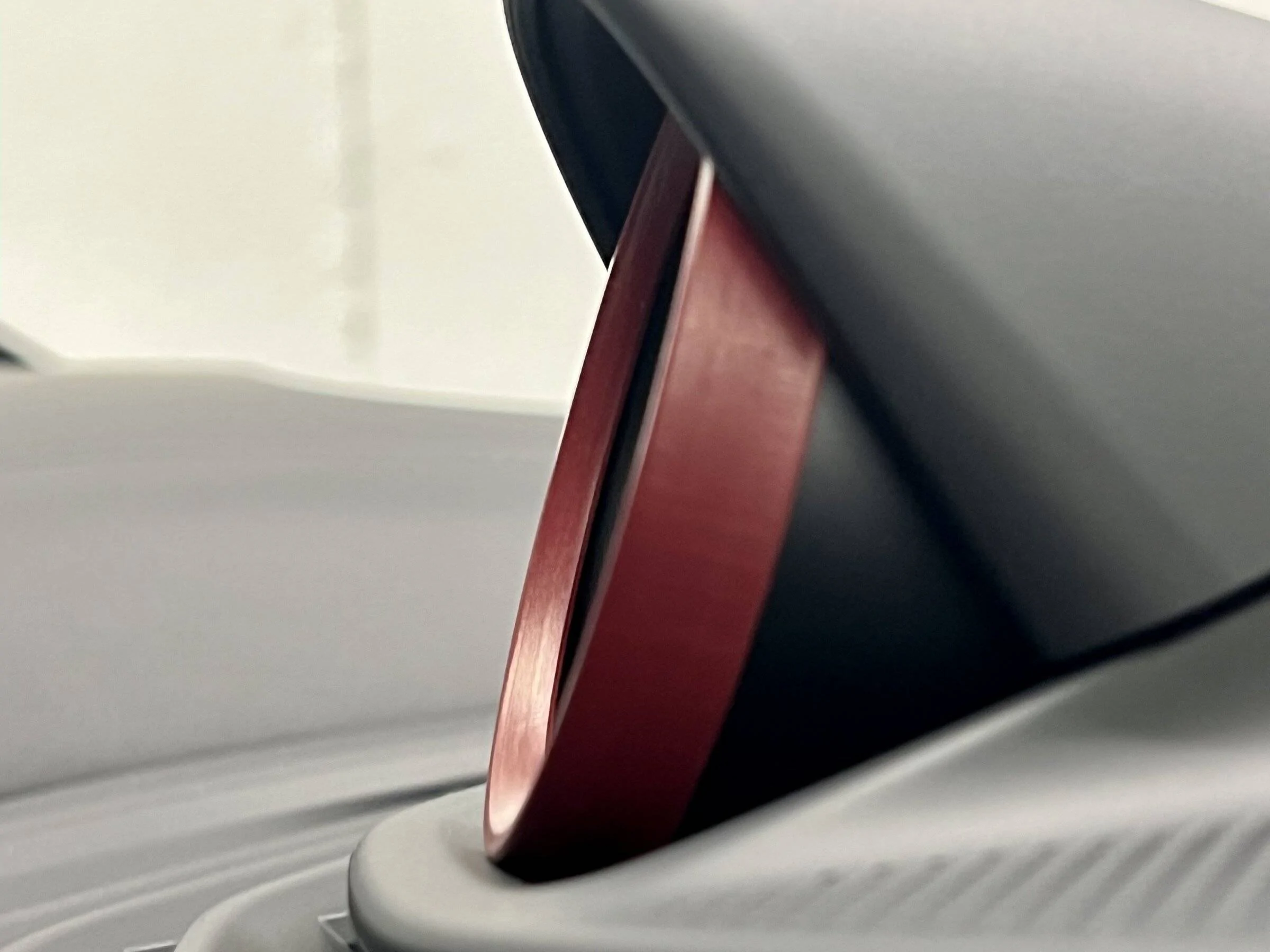 Porsche Taycan Painted Sport Chrono Bezel Cover C216F4EA-2DEE-4D47-AED1-3ED8A3A0CED1
