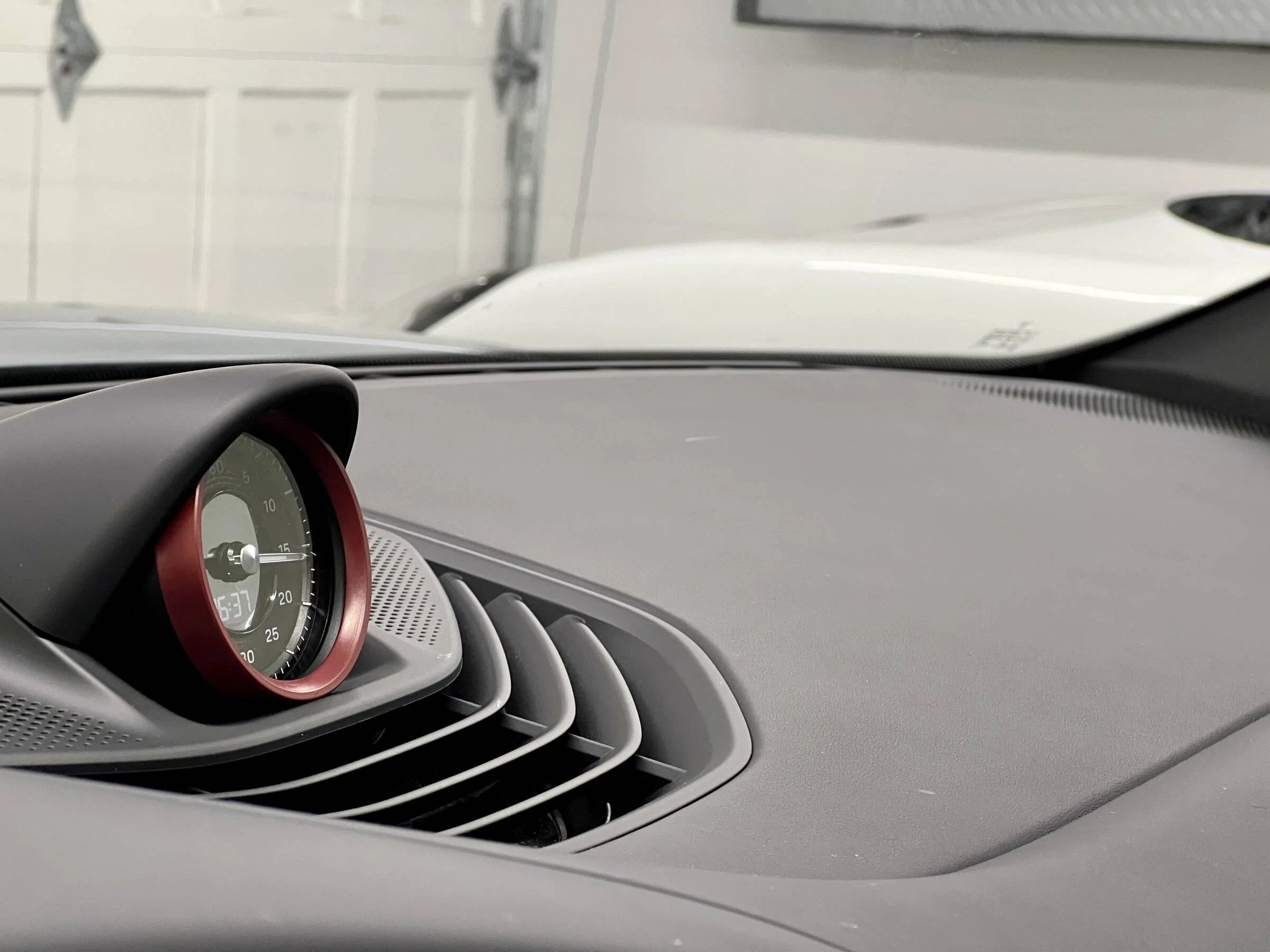 Porsche Taycan Painted Sport Chrono Bezel Cover 71210442-9D80-46AC-B7C1-A741EA646162